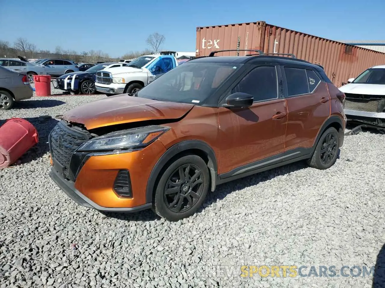 1 Photograph of a damaged car 3N1CP5DV4ML505773 NISSAN KICKS 2021