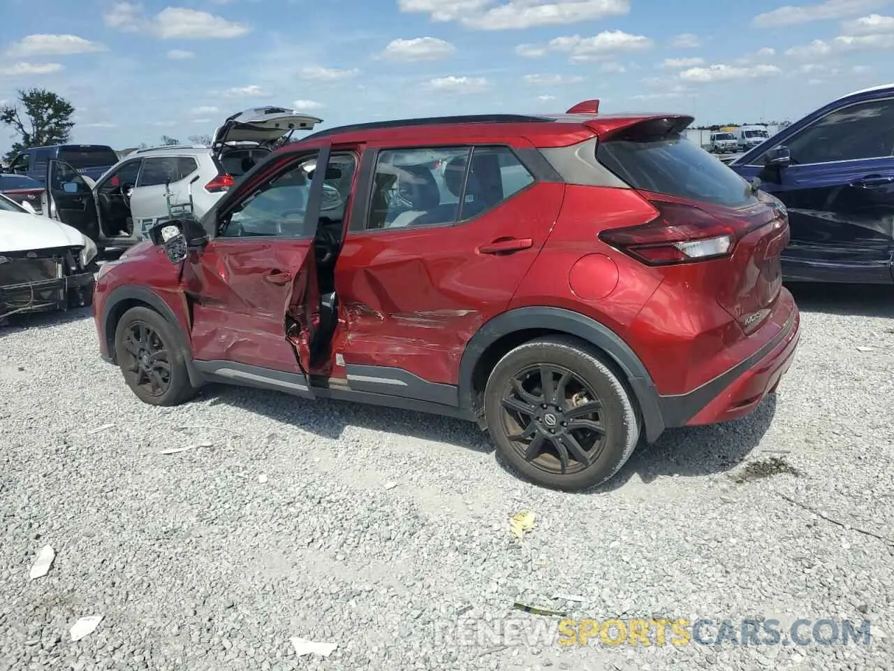 2 Photograph of a damaged car 3N1CP5DV4ML531564 NISSAN KICKS 2021