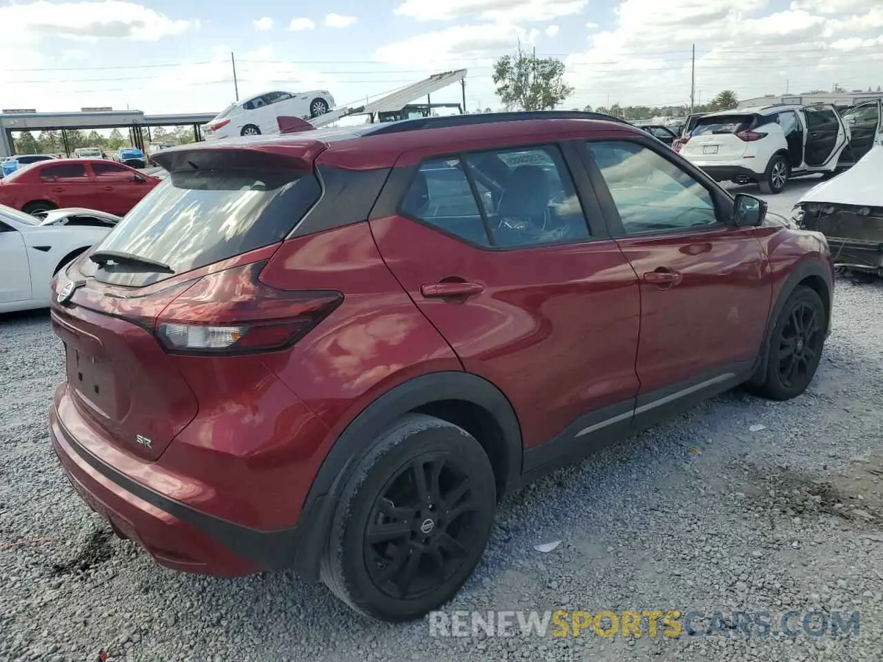 3 Photograph of a damaged car 3N1CP5DV4ML531564 NISSAN KICKS 2021