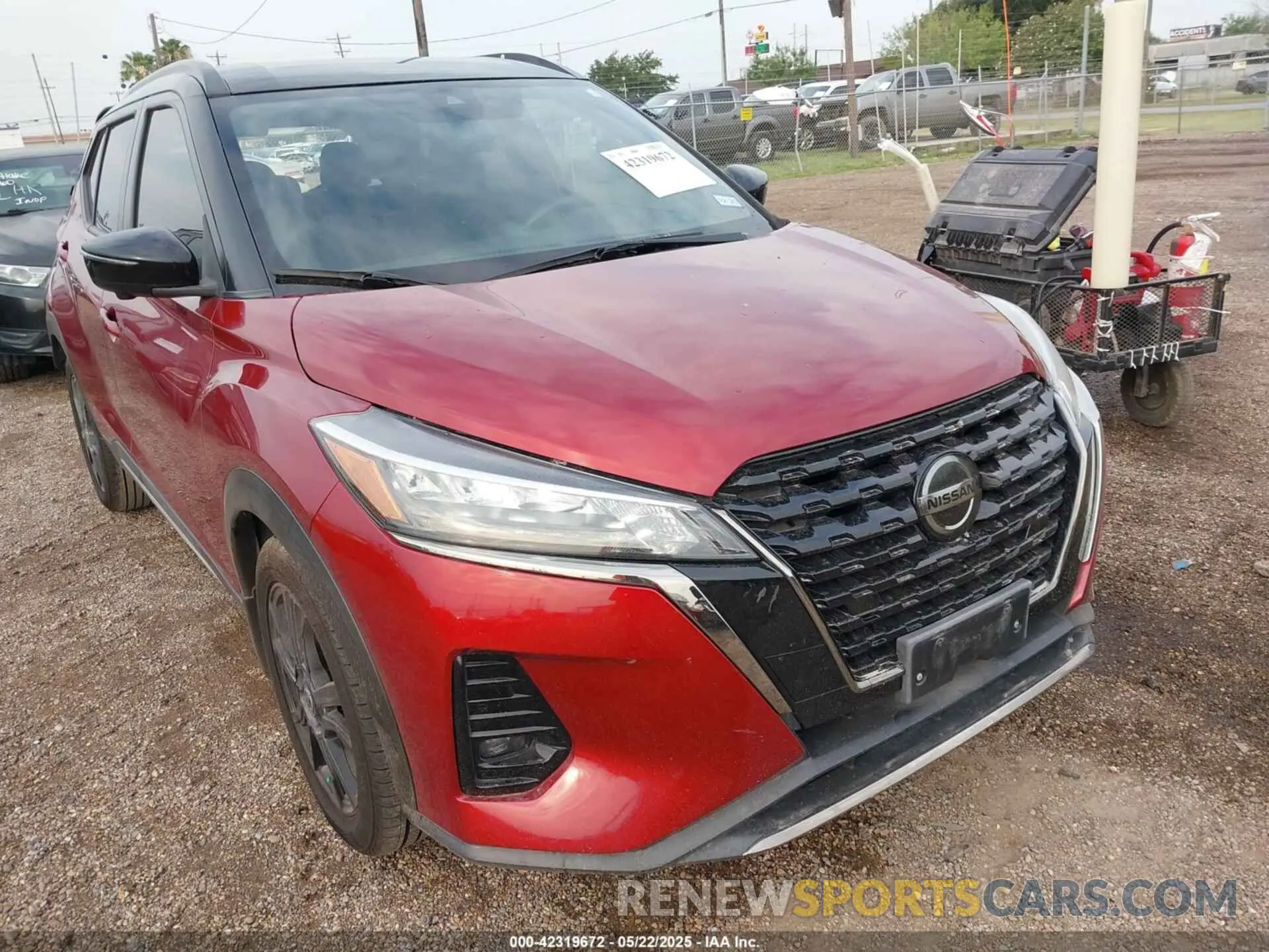 1 Photograph of a damaged car 3N1CP5DV6ML509761 NISSAN KICKS 2021