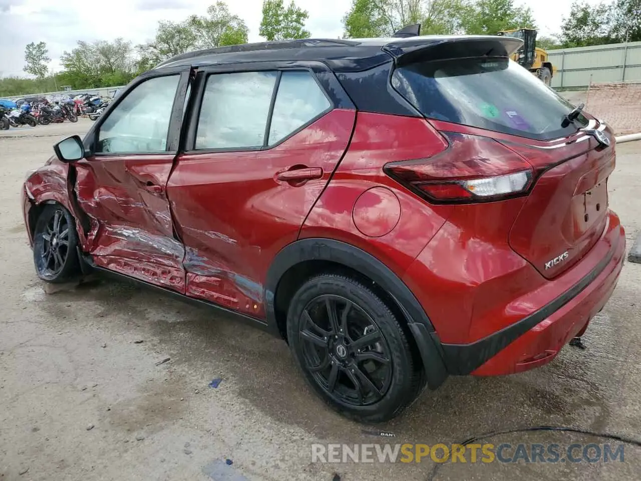 2 Photograph of a damaged car 3N1CP5DV8ML537710 NISSAN KICKS 2021