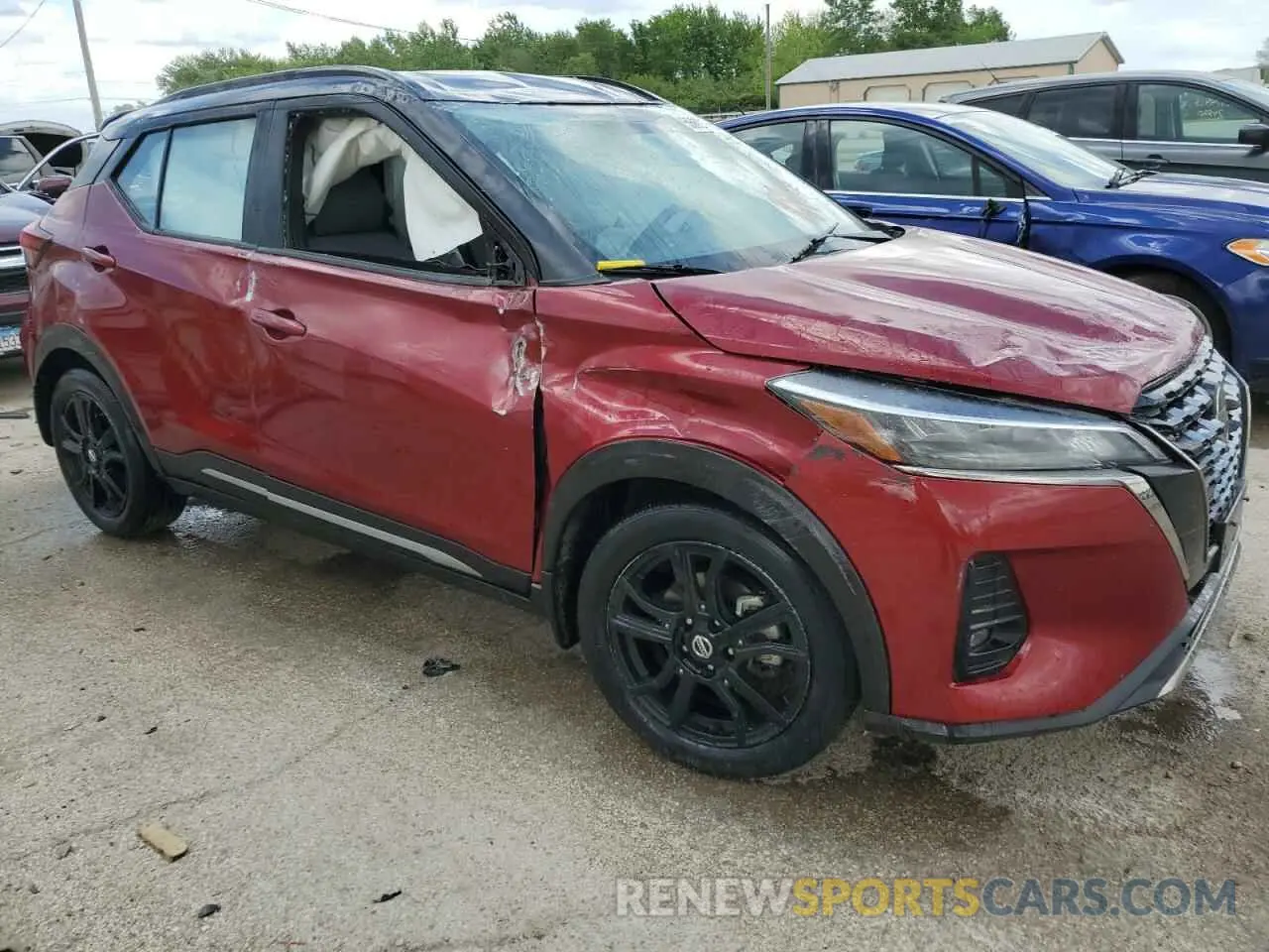 4 Photograph of a damaged car 3N1CP5DV8ML537710 NISSAN KICKS 2021
