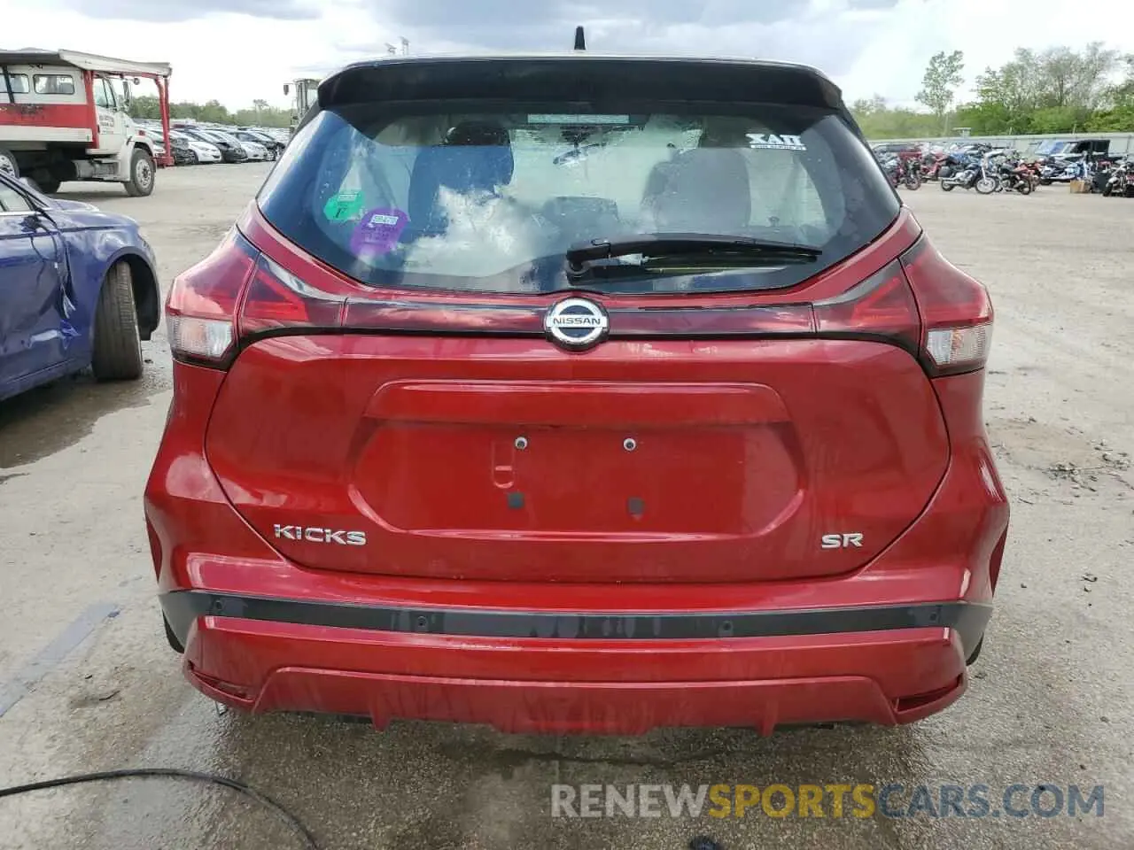 6 Photograph of a damaged car 3N1CP5DV8ML537710 NISSAN KICKS 2021