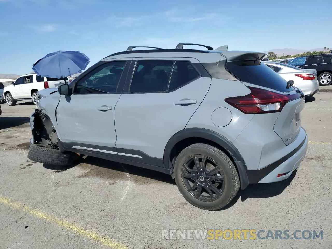 2 Photograph of a damaged car 3N1CP5DV9ML501766 NISSAN KICKS 2021