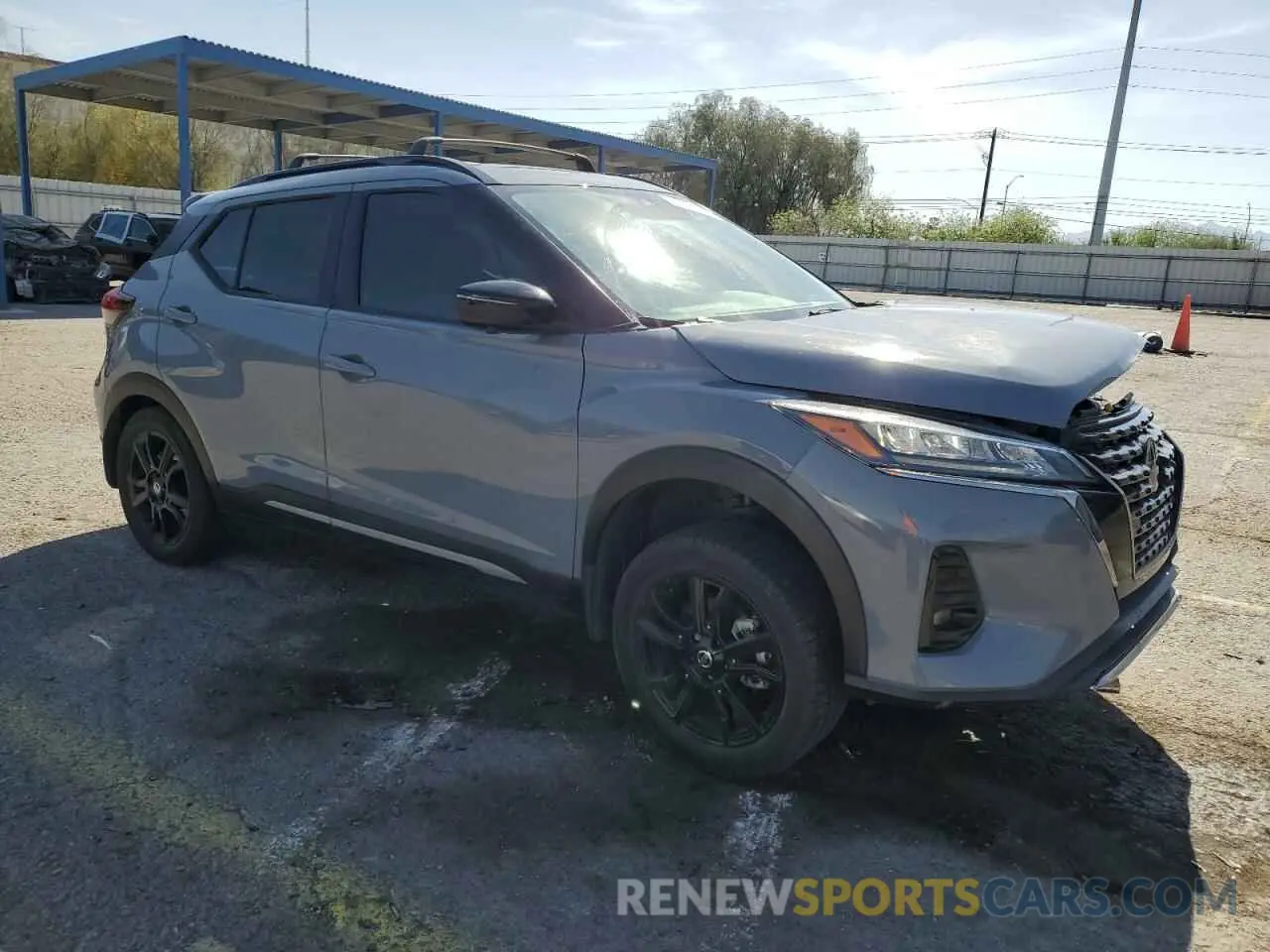 4 Photograph of a damaged car 3N1CP5DV9ML501766 NISSAN KICKS 2021