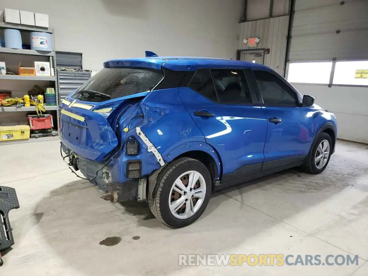3 Photograph of a damaged car 3N1CP5BV0NL518203 NISSAN KICKS 2022