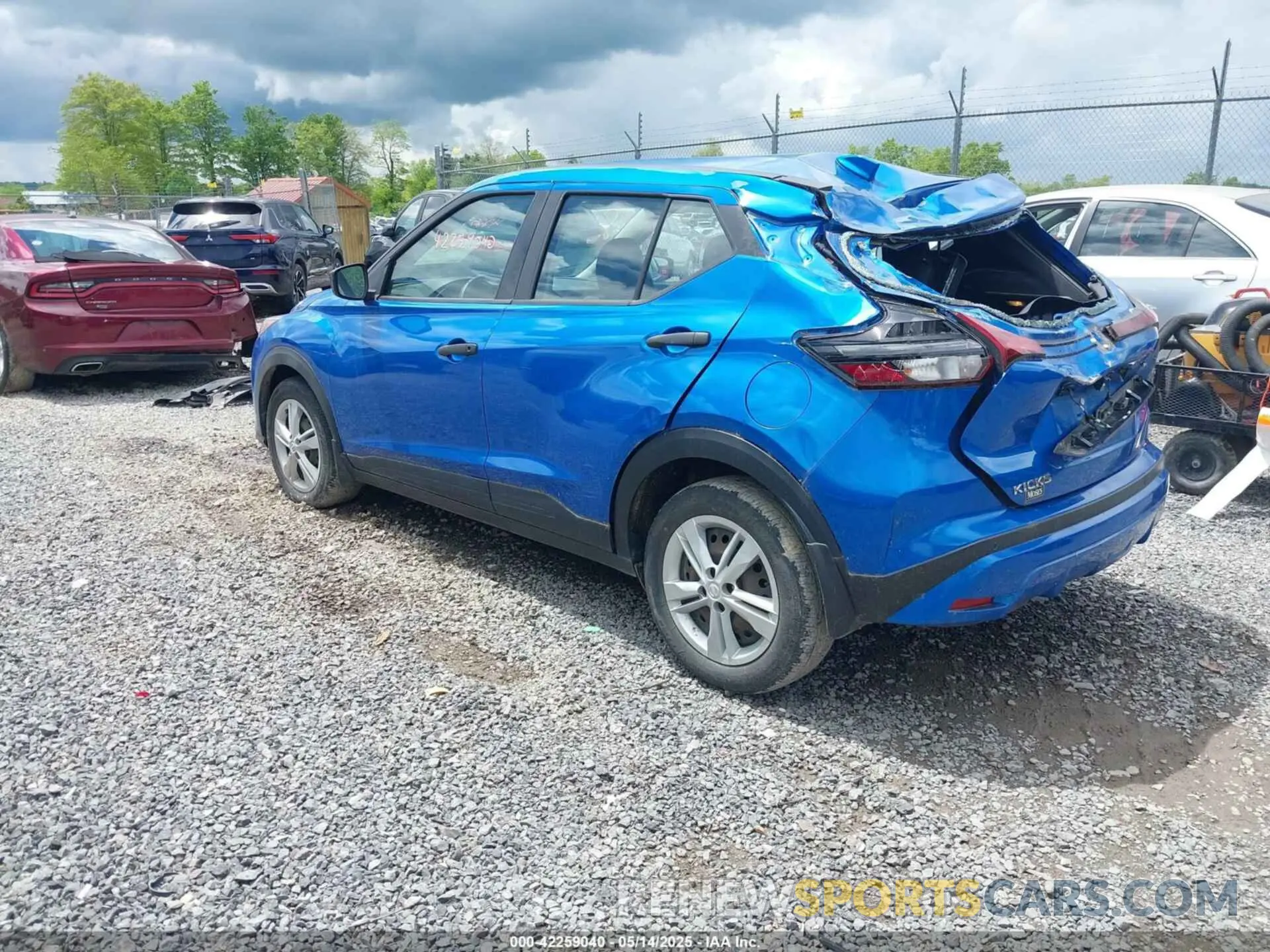 3 Photograph of a damaged car 3N1CP5BV1NL481274 NISSAN KICKS 2022