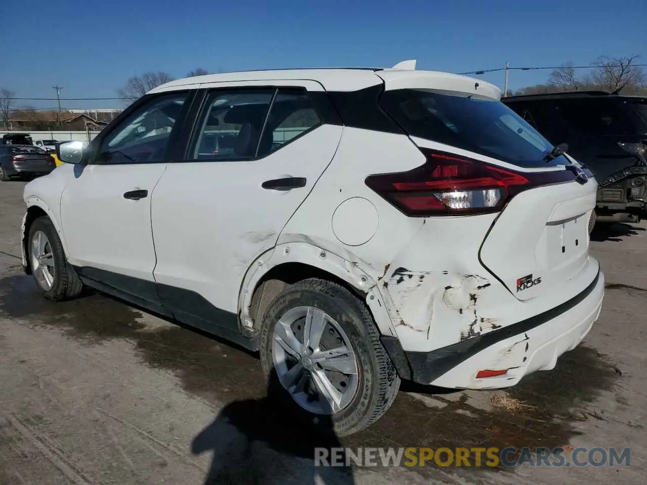 2 Photograph of a damaged car 3N1CP5BV1NL494526 NISSAN KICKS 2022
