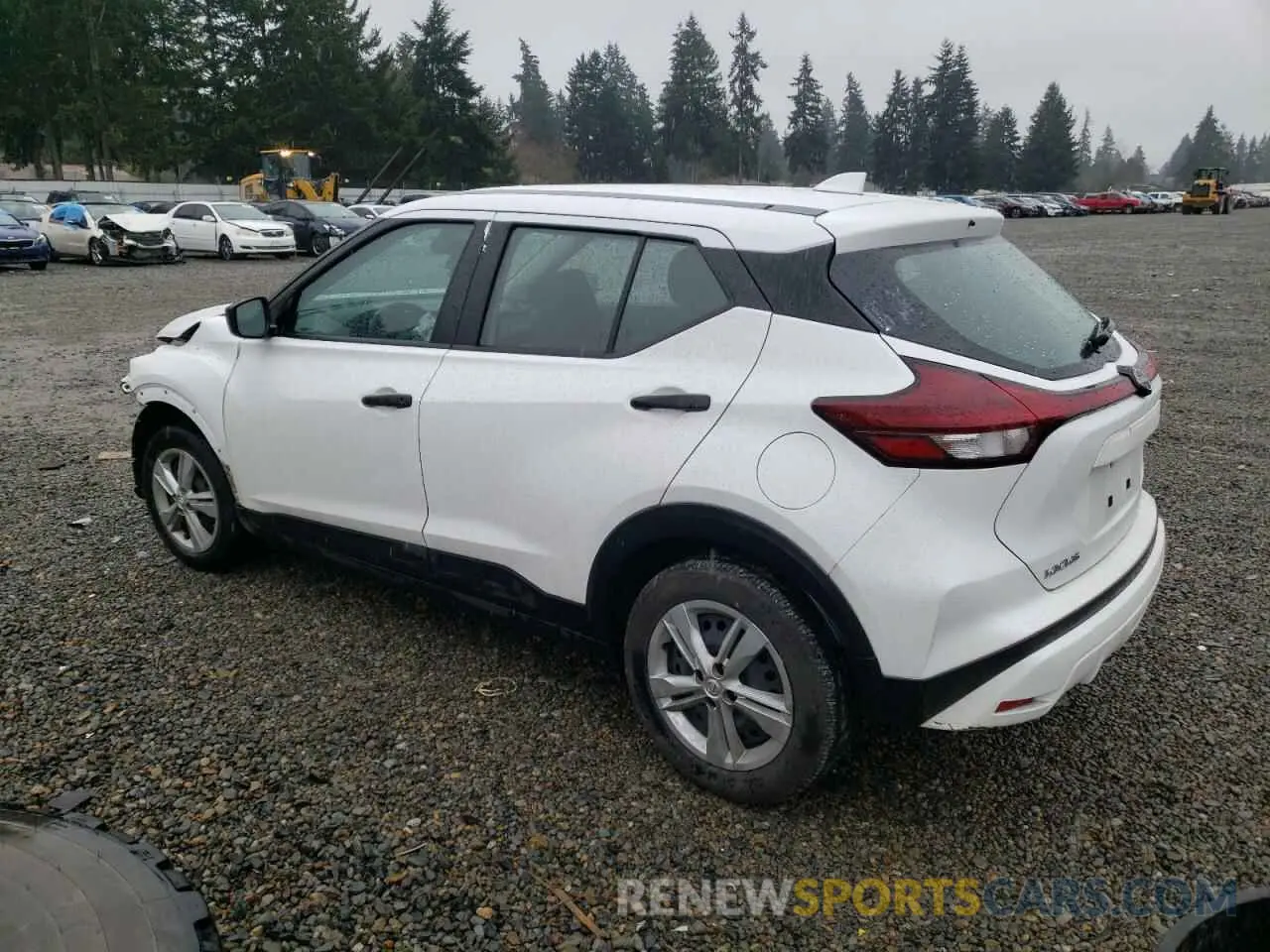 2 Photograph of a damaged car 3N1CP5BV1NL506643 NISSAN KICKS 2022