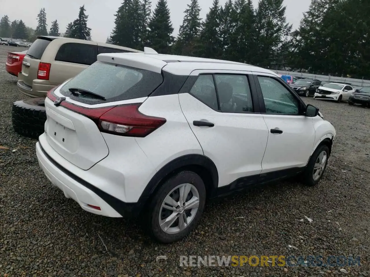 3 Photograph of a damaged car 3N1CP5BV1NL506643 NISSAN KICKS 2022