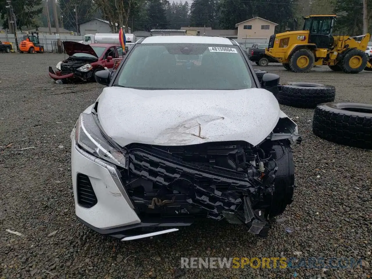 5 Photograph of a damaged car 3N1CP5BV1NL506643 NISSAN KICKS 2022