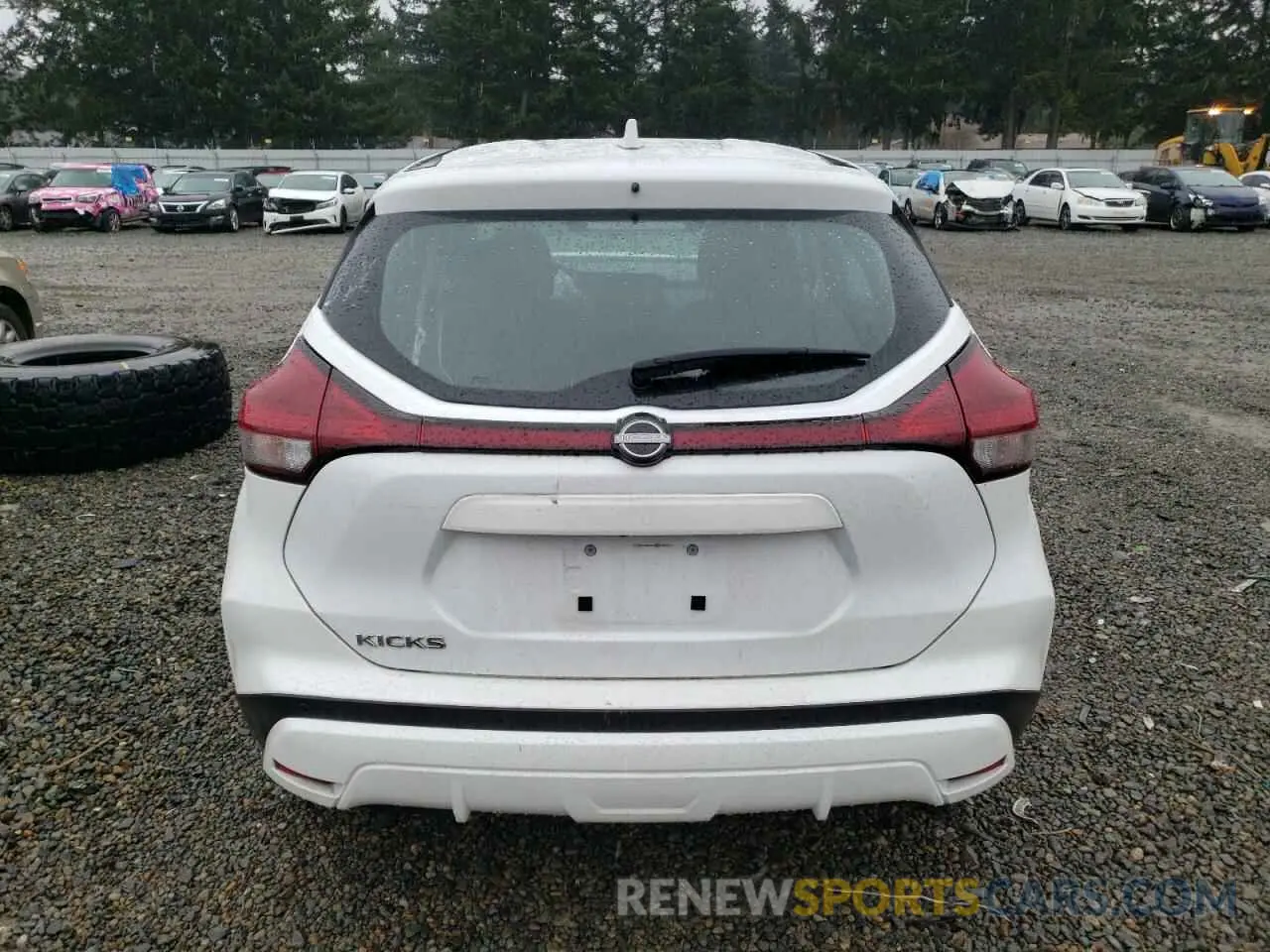 6 Photograph of a damaged car 3N1CP5BV1NL506643 NISSAN KICKS 2022