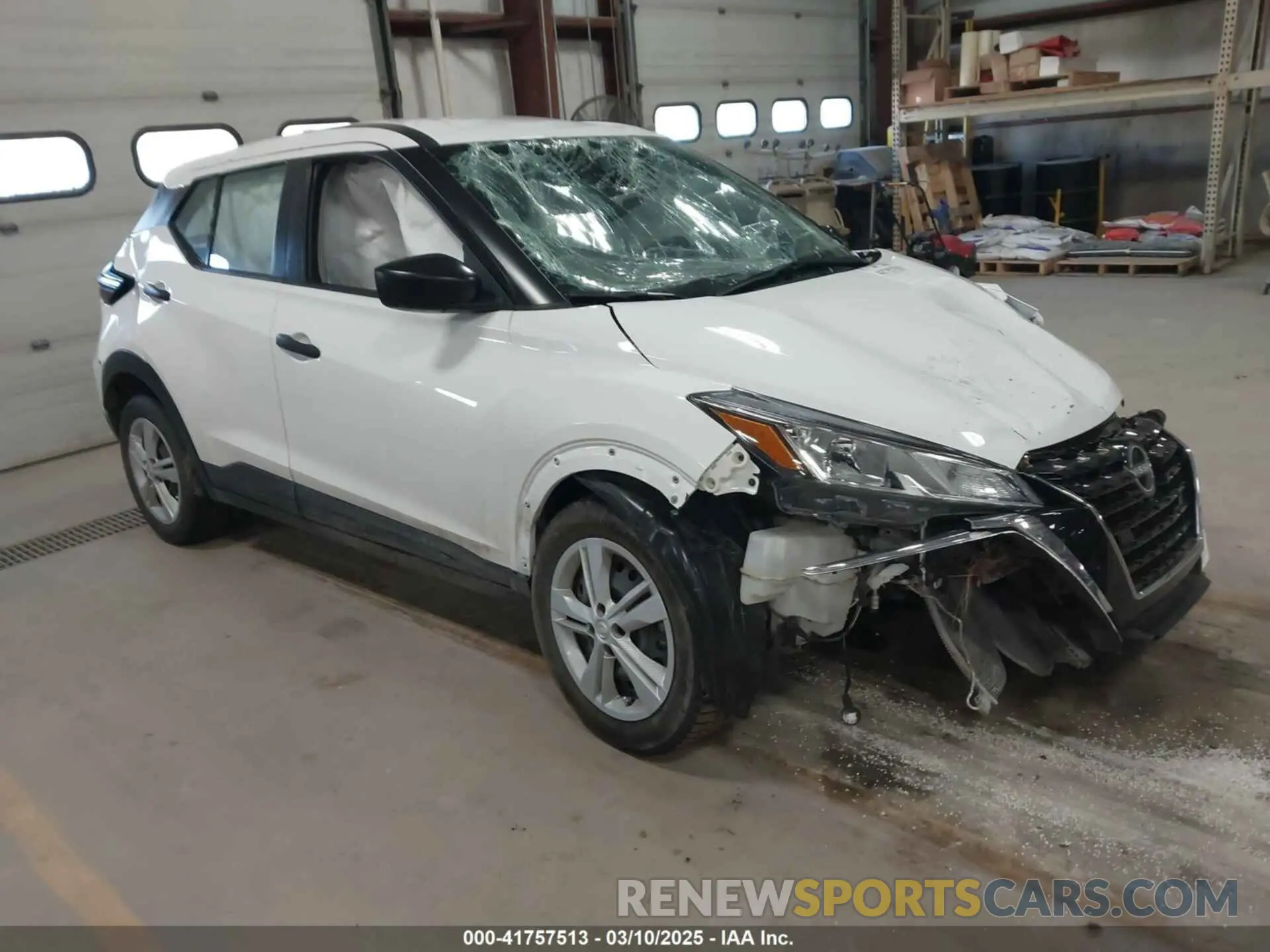 1 Photograph of a damaged car 3N1CP5BV1NL506724 NISSAN KICKS 2022
