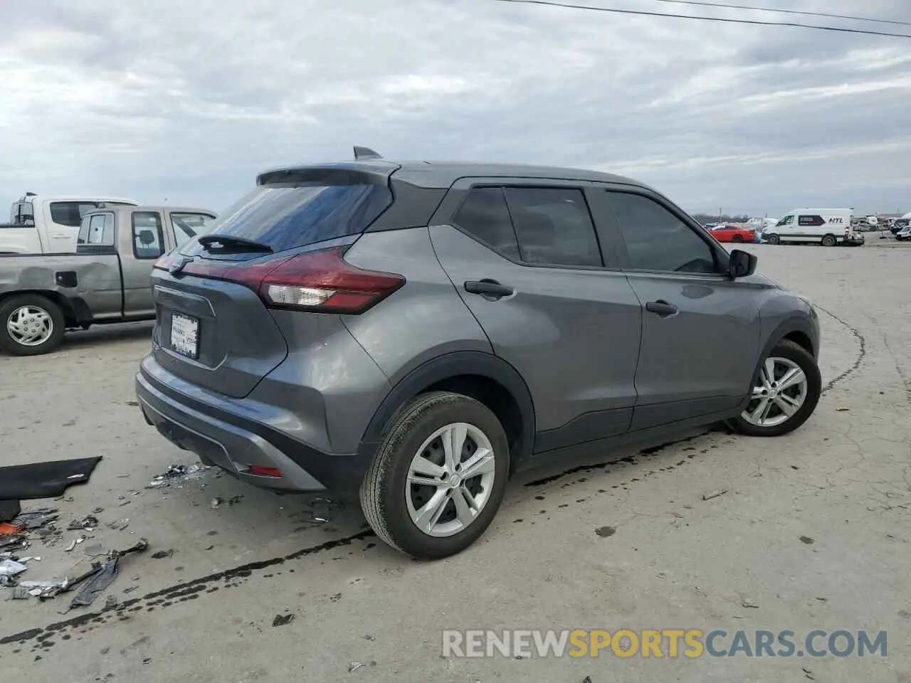 3 Photograph of a damaged car 3N1CP5BV2NL501984 NISSAN KICKS 2022