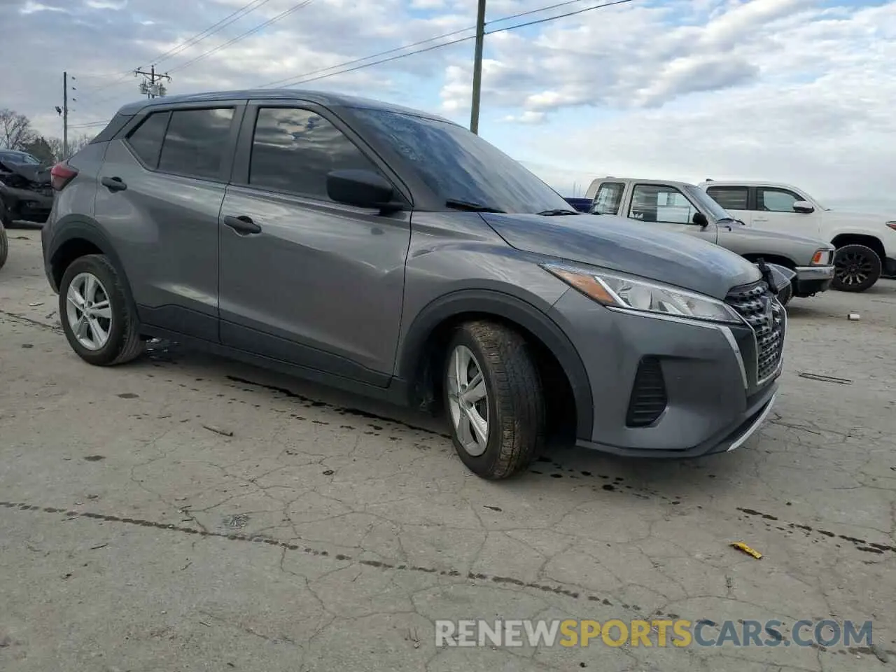 4 Photograph of a damaged car 3N1CP5BV2NL501984 NISSAN KICKS 2022