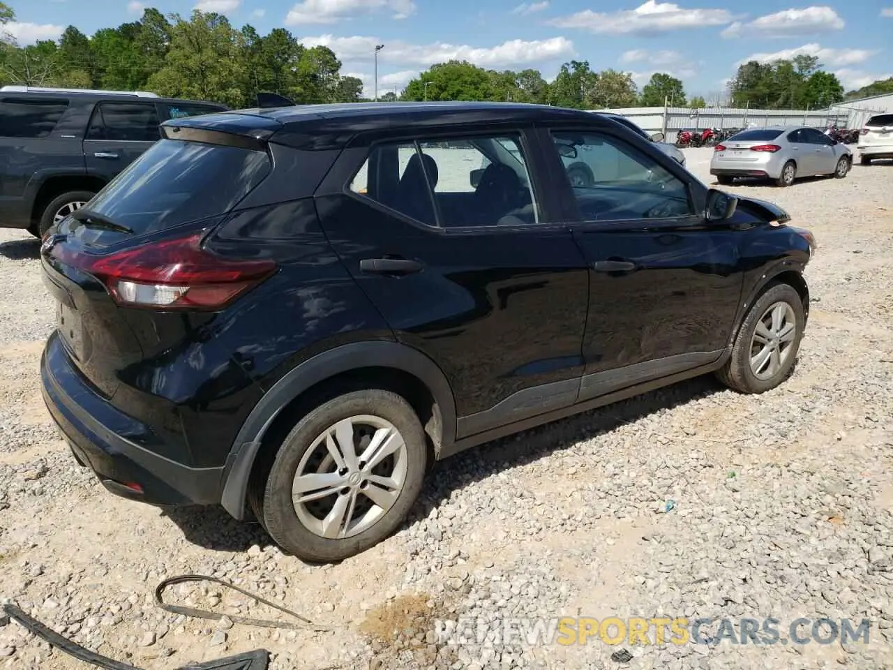 3 Photograph of a damaged car 3N1CP5BV3NL491952 NISSAN KICKS 2022