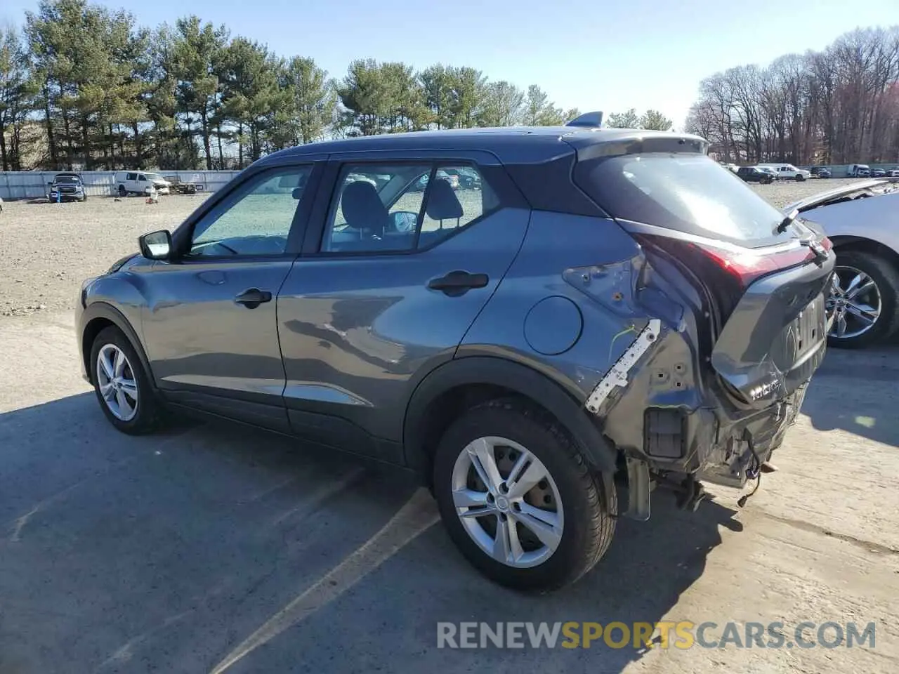 2 Photograph of a damaged car 3N1CP5BV3NL503680 NISSAN KICKS 2022