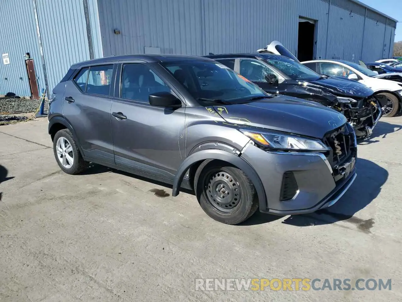 4 Photograph of a damaged car 3N1CP5BV3NL503680 NISSAN KICKS 2022