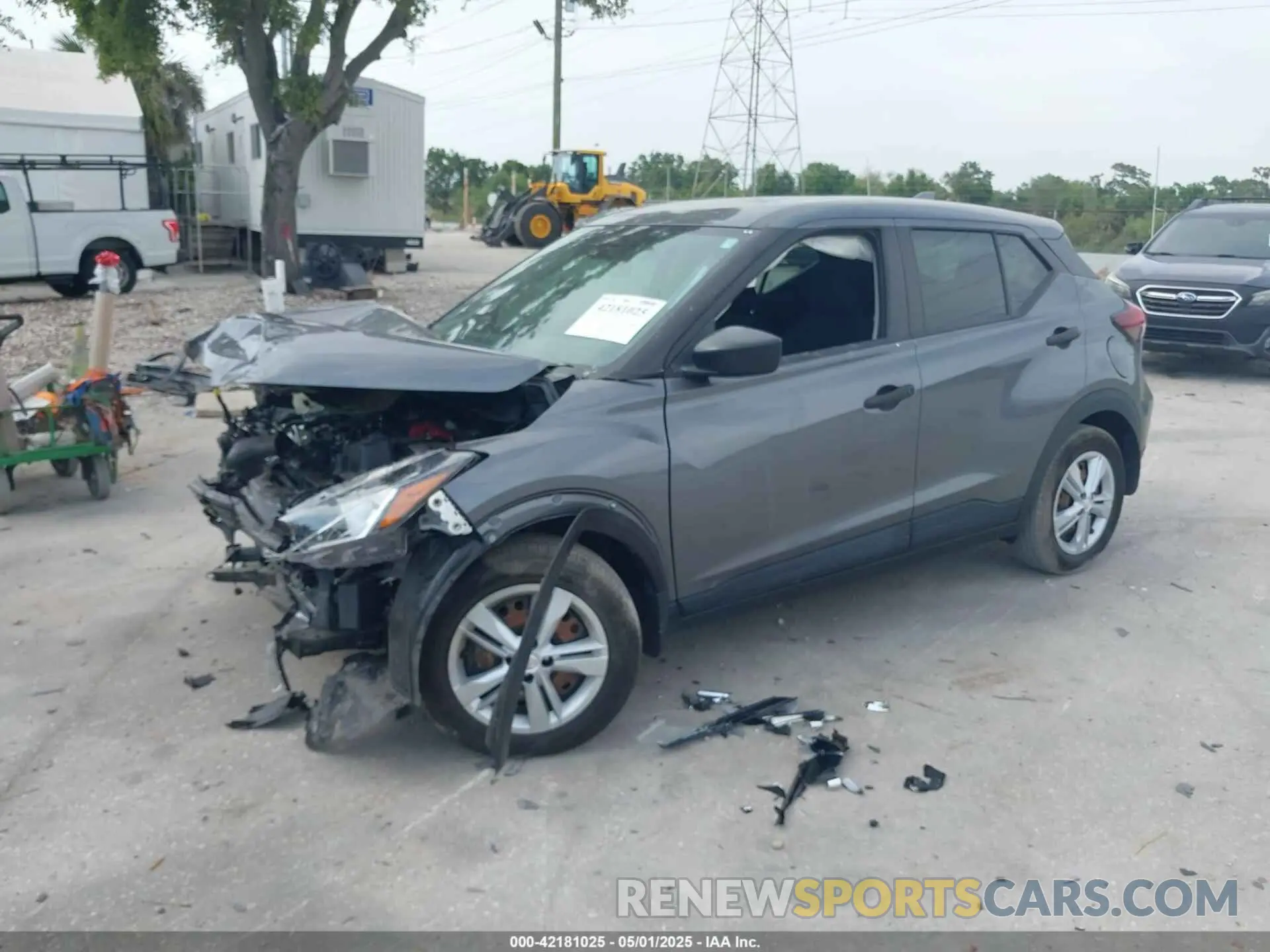 2 Photograph of a damaged car 3N1CP5BV3NL517739 NISSAN KICKS 2022
