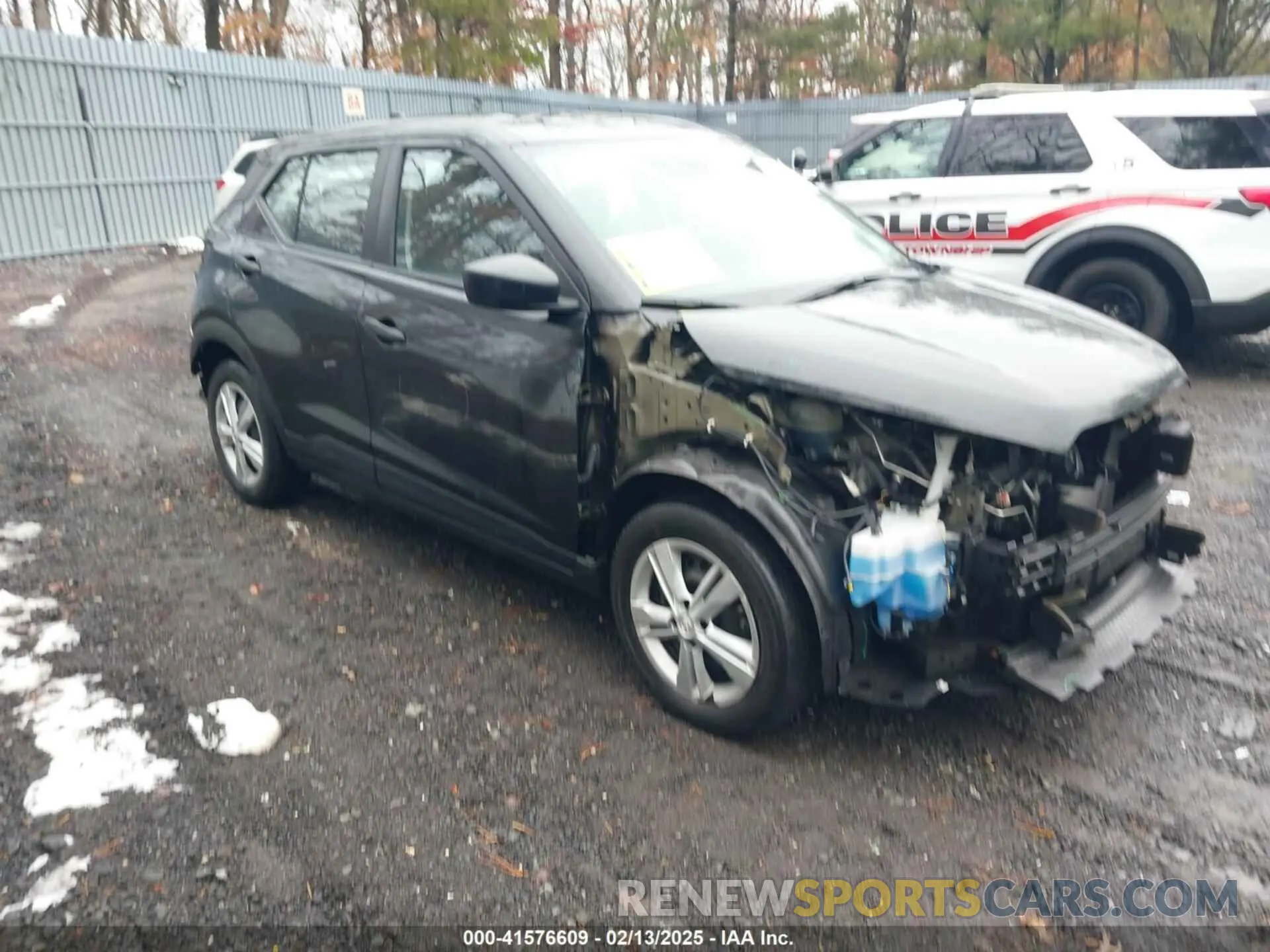 1 Photograph of a damaged car 3N1CP5BV3NL531608 NISSAN KICKS 2022