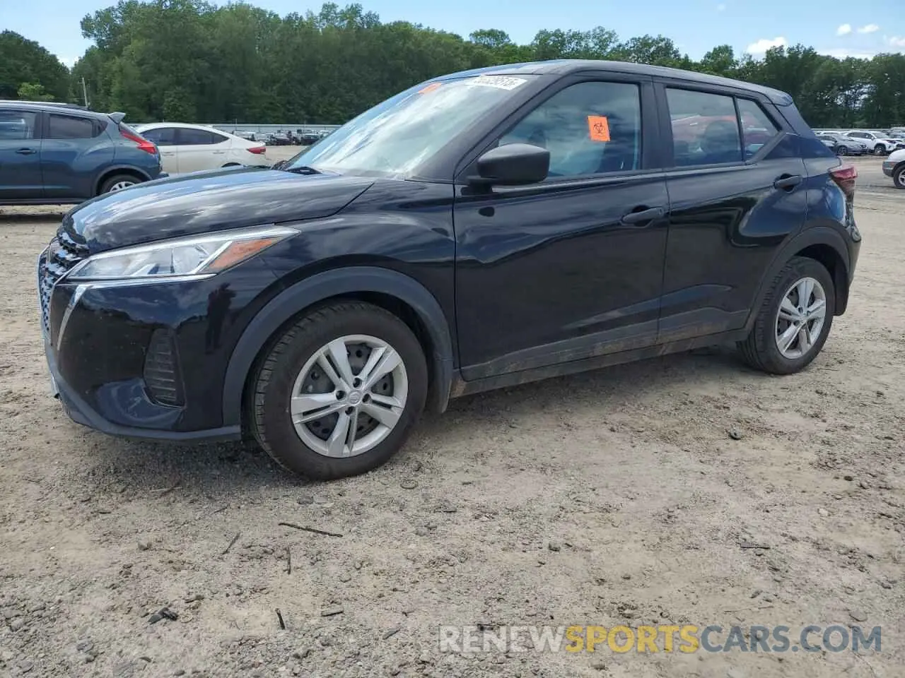 1 Photograph of a damaged car 3N1CP5BV4NL476120 NISSAN KICKS 2022