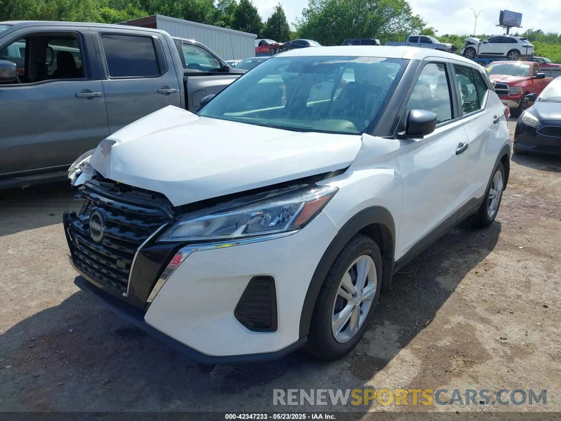 2 Photograph of a damaged car 3N1CP5BV4NL488056 NISSAN KICKS 2022