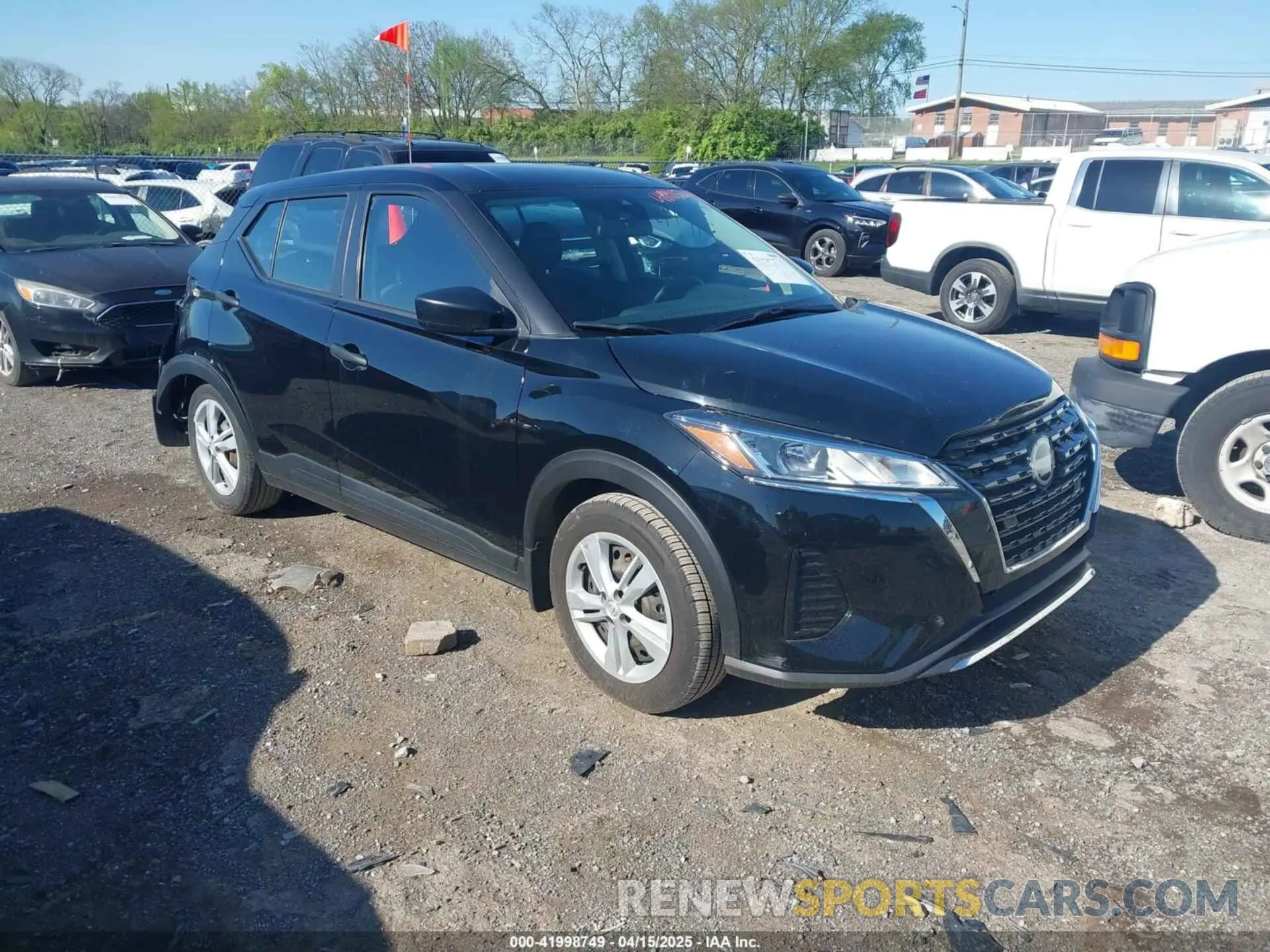 1 Photograph of a damaged car 3N1CP5BV4NL492253 NISSAN KICKS 2022