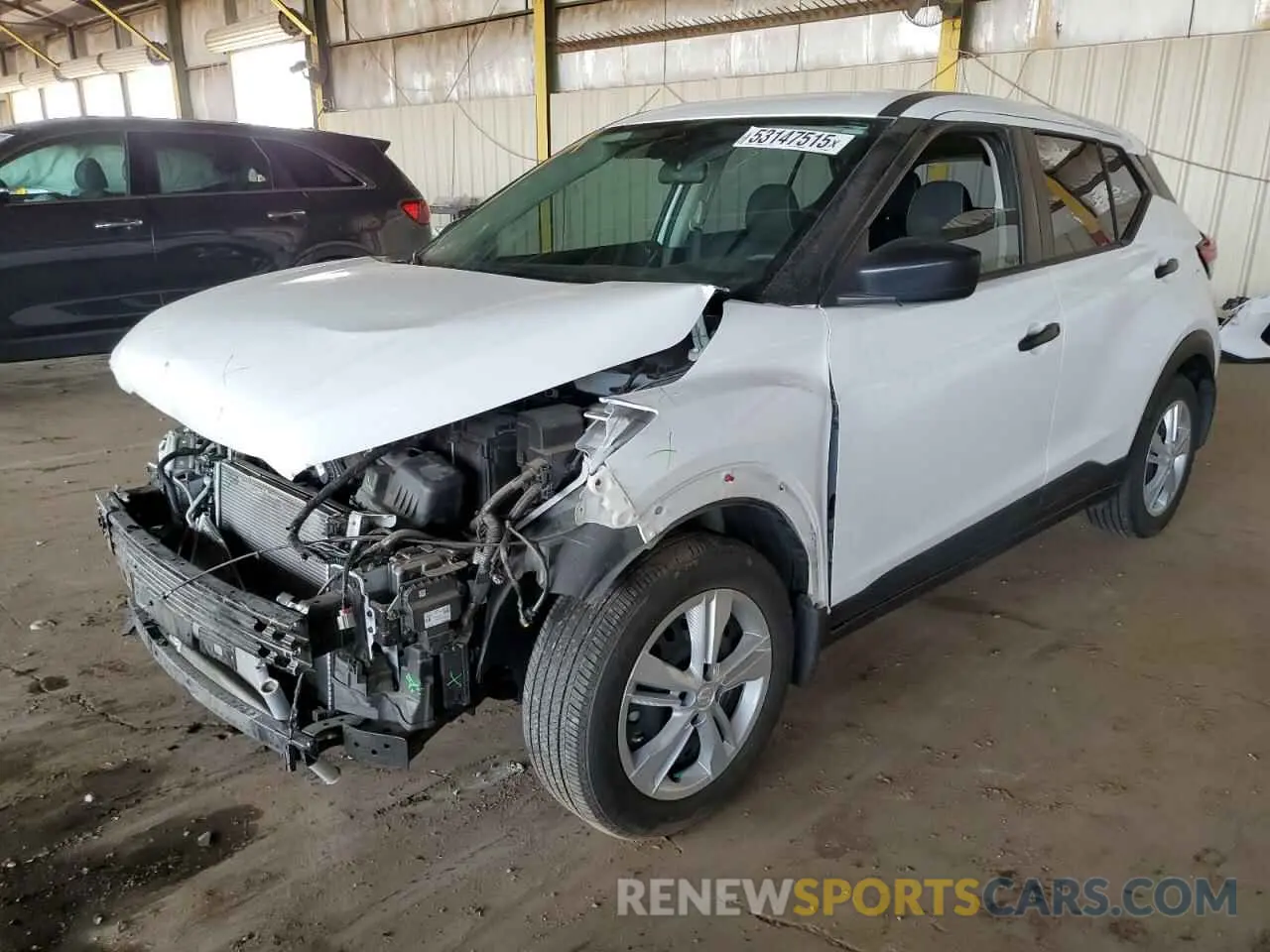 1 Photograph of a damaged car 3N1CP5BV4NL494942 NISSAN KICKS 2022