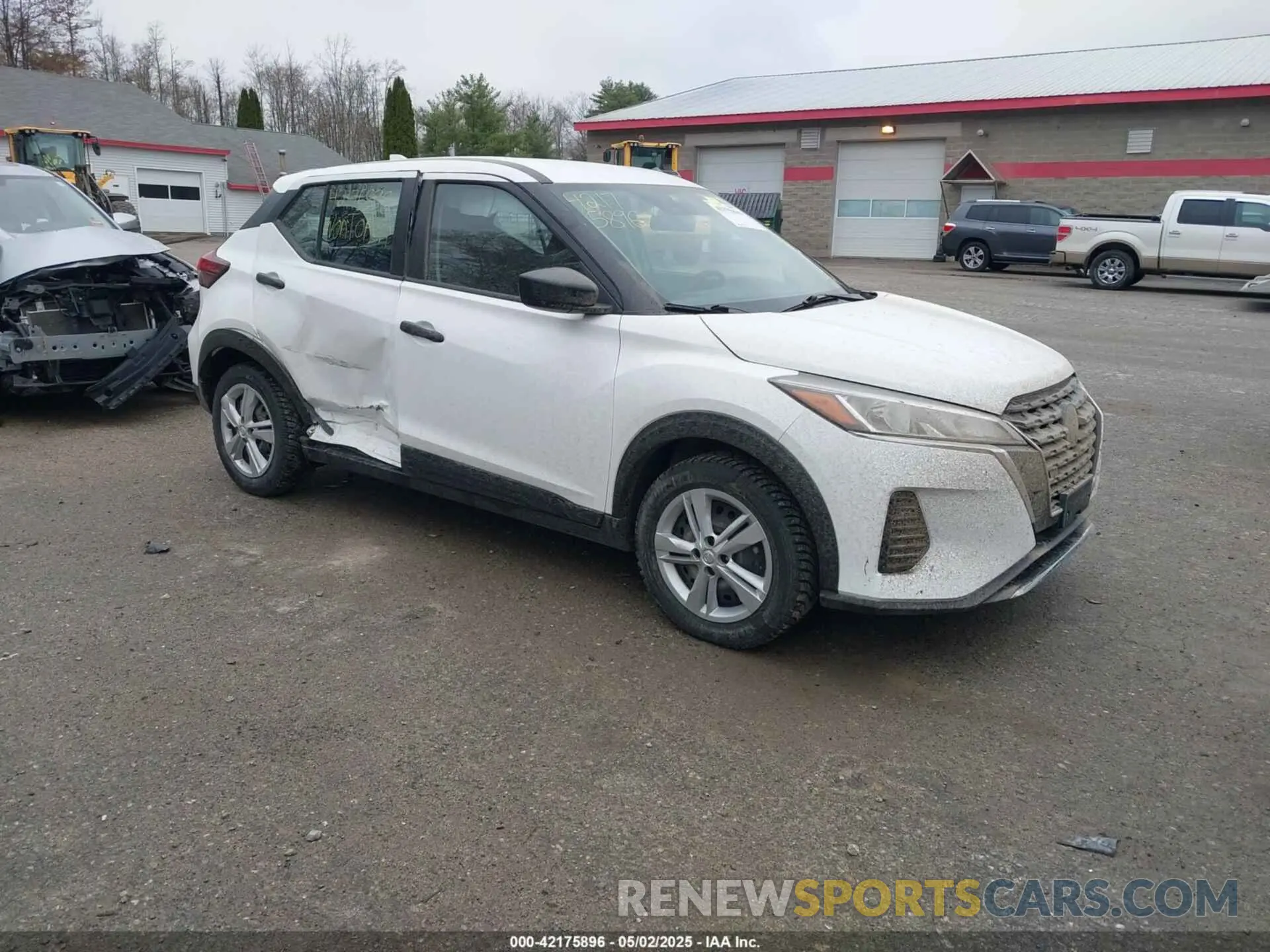 1 Photograph of a damaged car 3N1CP5BV5NL506726 NISSAN KICKS 2022