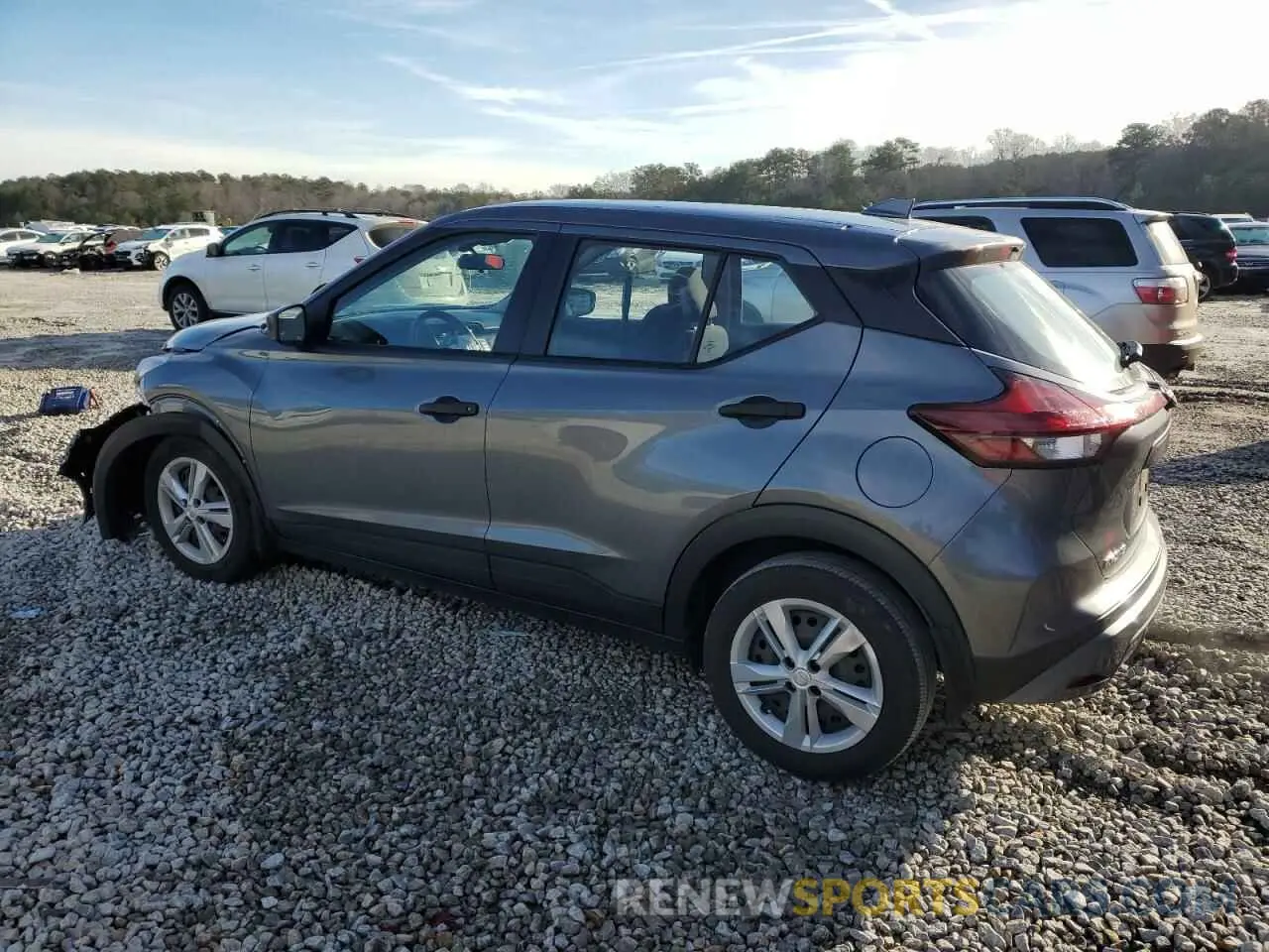2 Photograph of a damaged car 3N1CP5BV7NL480193 NISSAN KICKS 2022