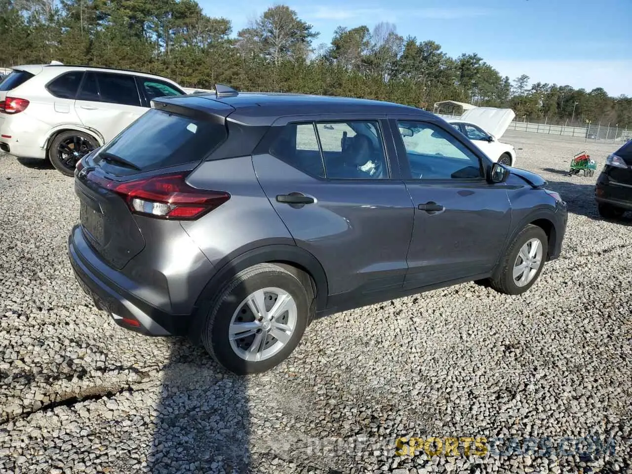 3 Photograph of a damaged car 3N1CP5BV7NL480193 NISSAN KICKS 2022