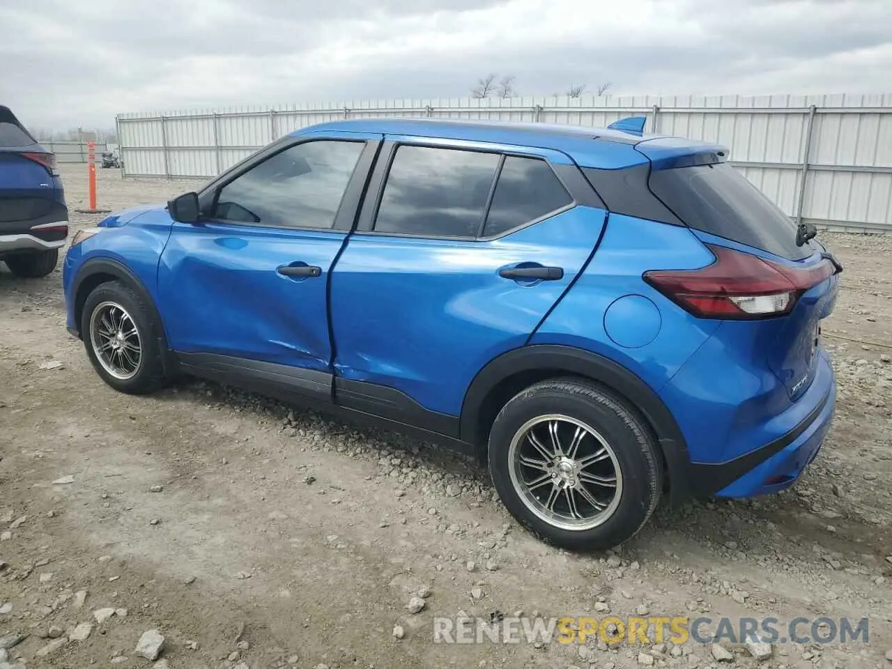 2 Photograph of a damaged car 3N1CP5BV7NL486379 NISSAN KICKS 2022
