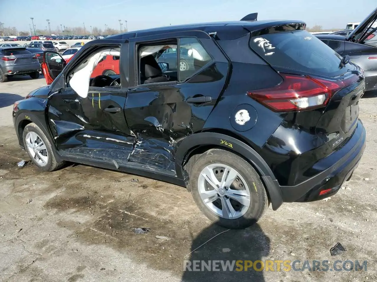 2 Photograph of a damaged car 3N1CP5BV7NL496197 NISSAN KICKS 2022