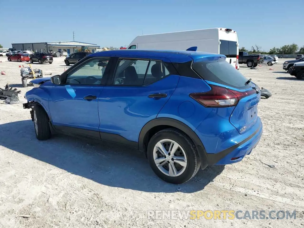 2 Photograph of a damaged car 3N1CP5BV7NL497270 NISSAN KICKS 2022