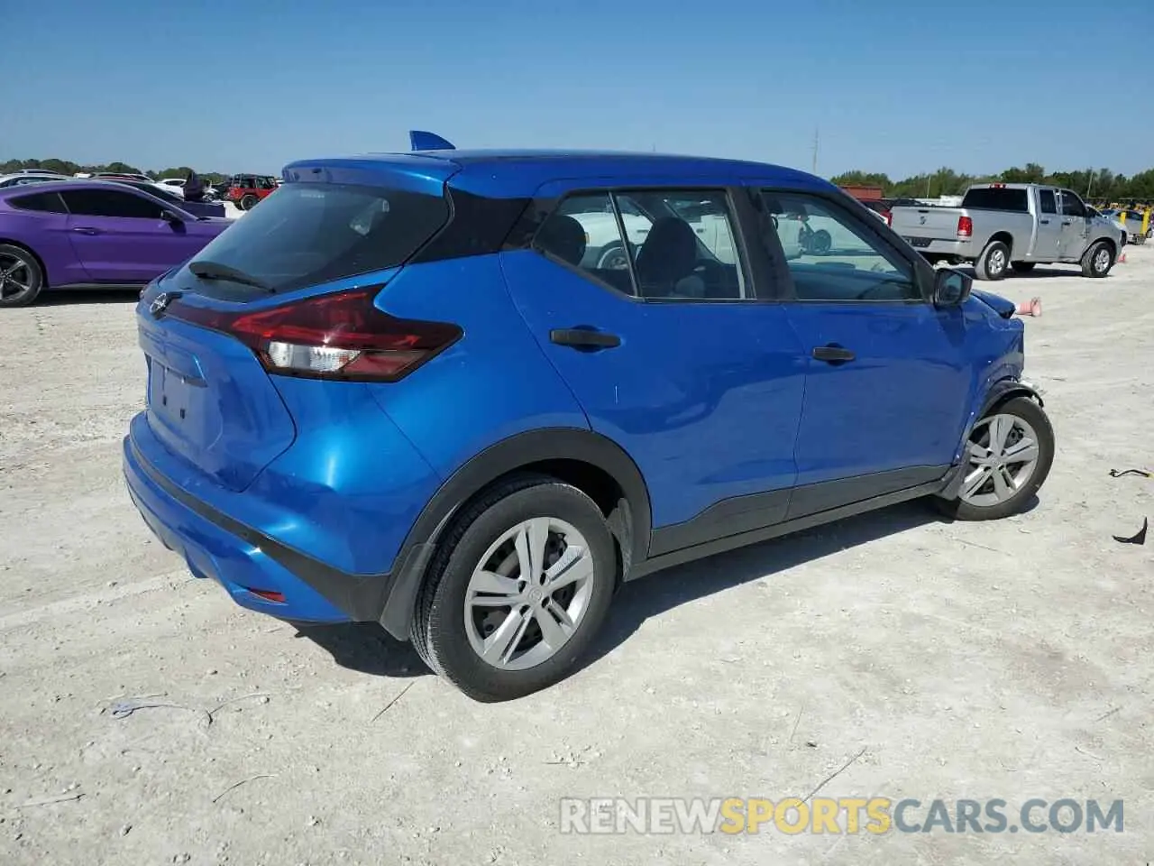 3 Photograph of a damaged car 3N1CP5BV7NL497270 NISSAN KICKS 2022