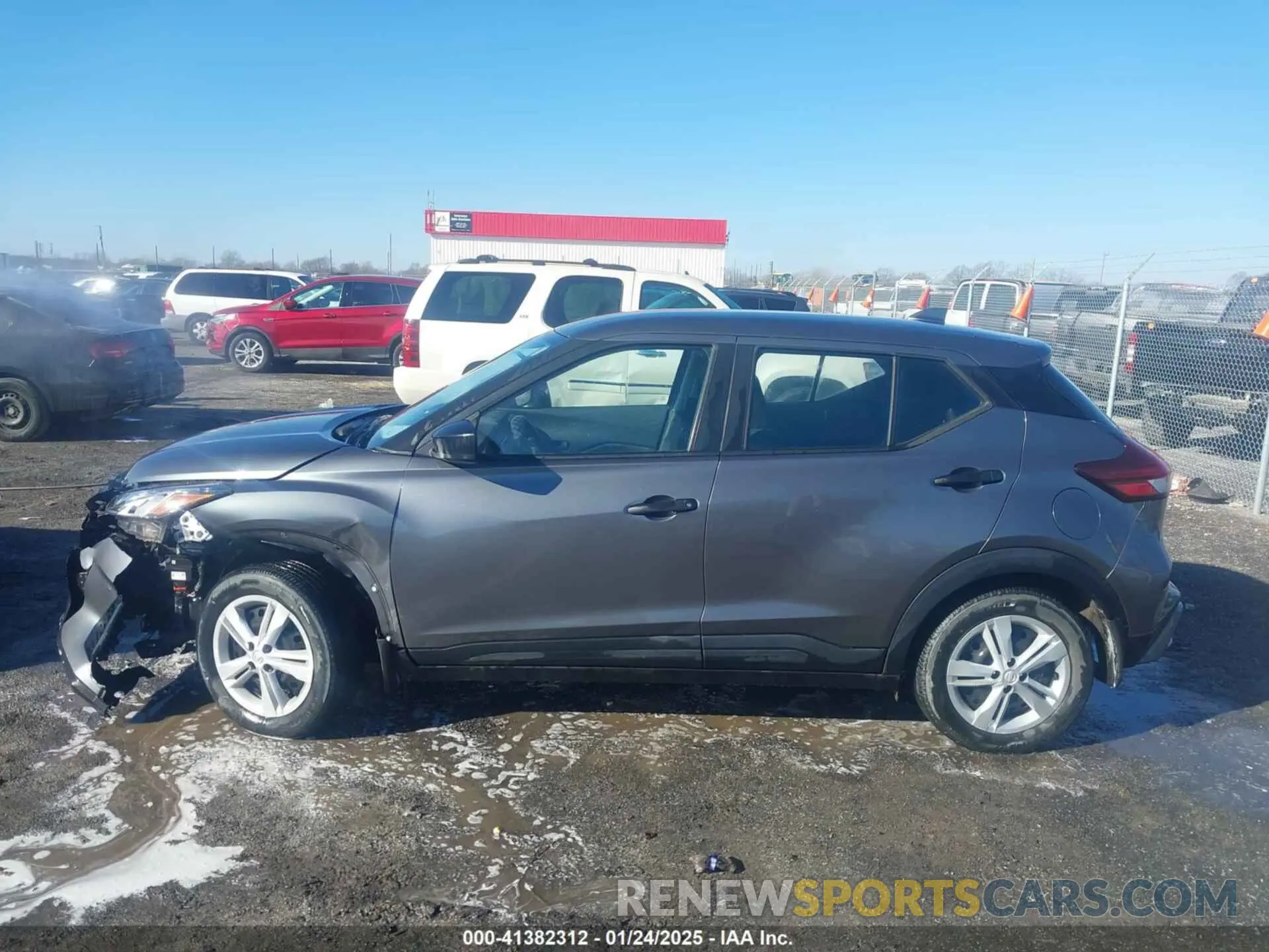 14 Photograph of a damaged car 3N1CP5BV7NL498712 NISSAN KICKS 2022