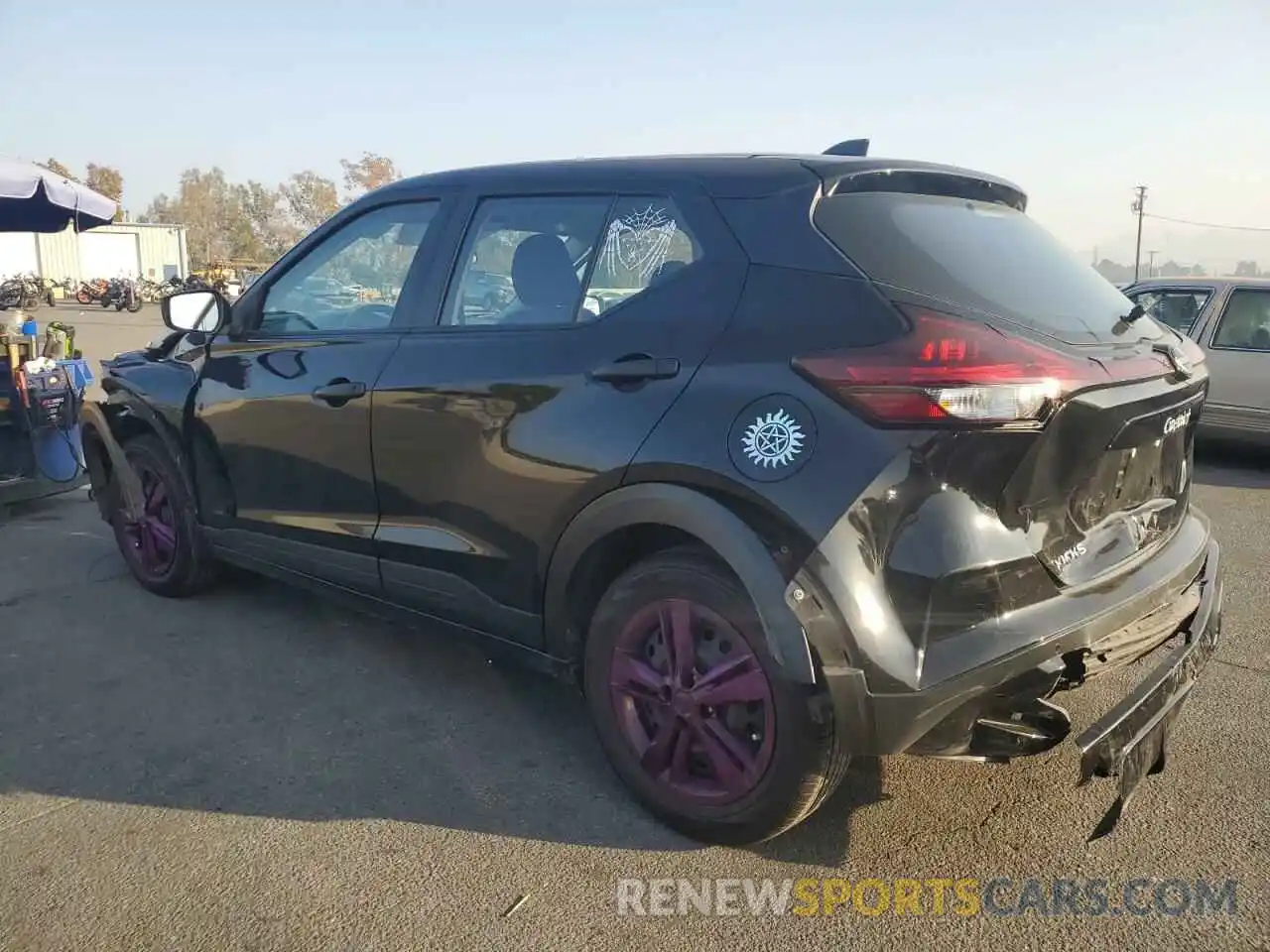 2 Photograph of a damaged car 3N1CP5BV7NL504234 NISSAN KICKS 2022