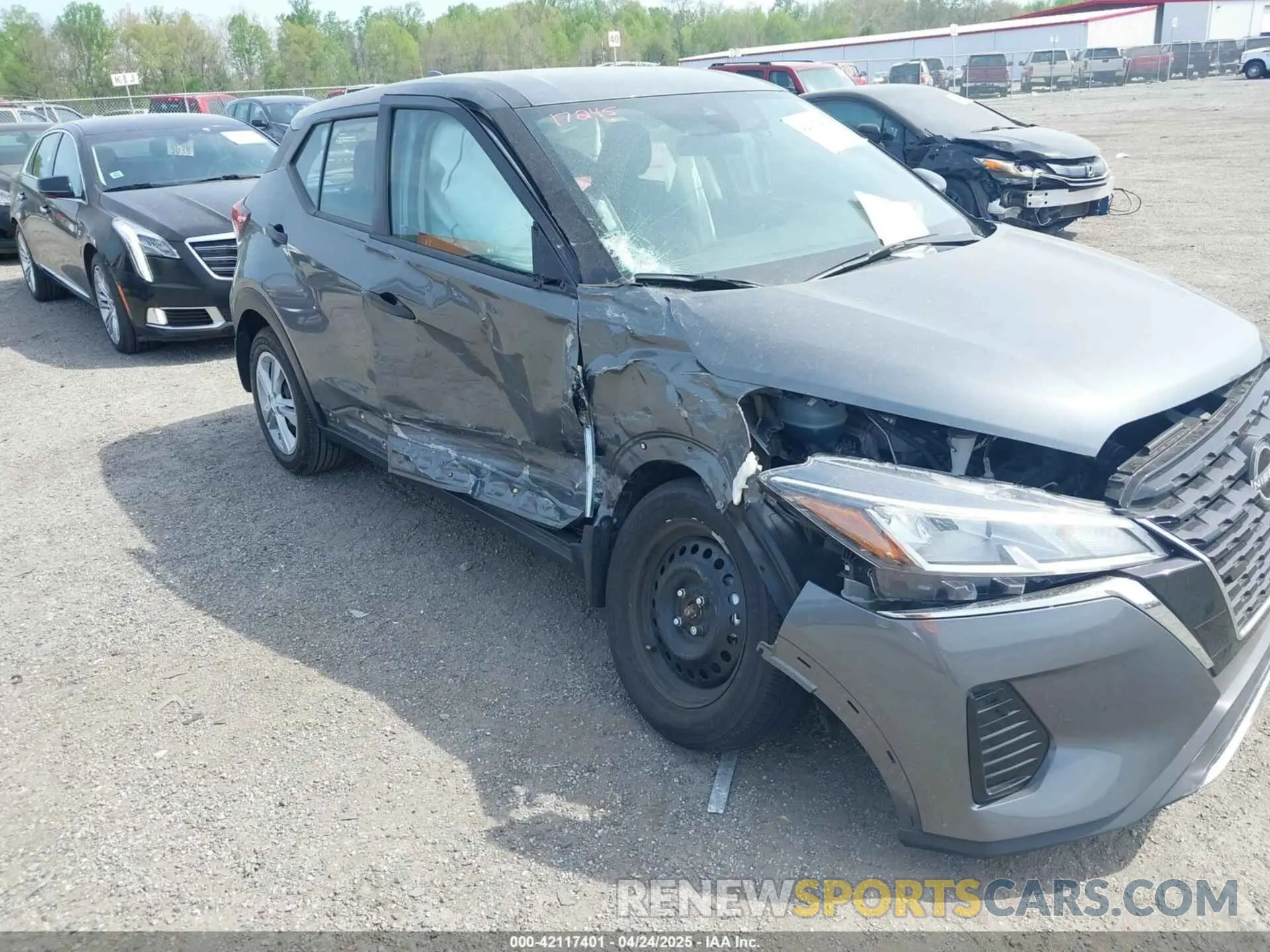 6 Photograph of a damaged car 3N1CP5BV7NL506159 NISSAN KICKS 2022