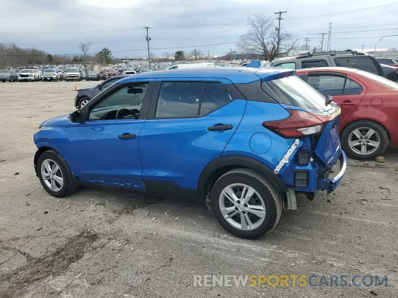 2 Photograph of a damaged car 3N1CP5BV8NL512844 NISSAN KICKS 2022