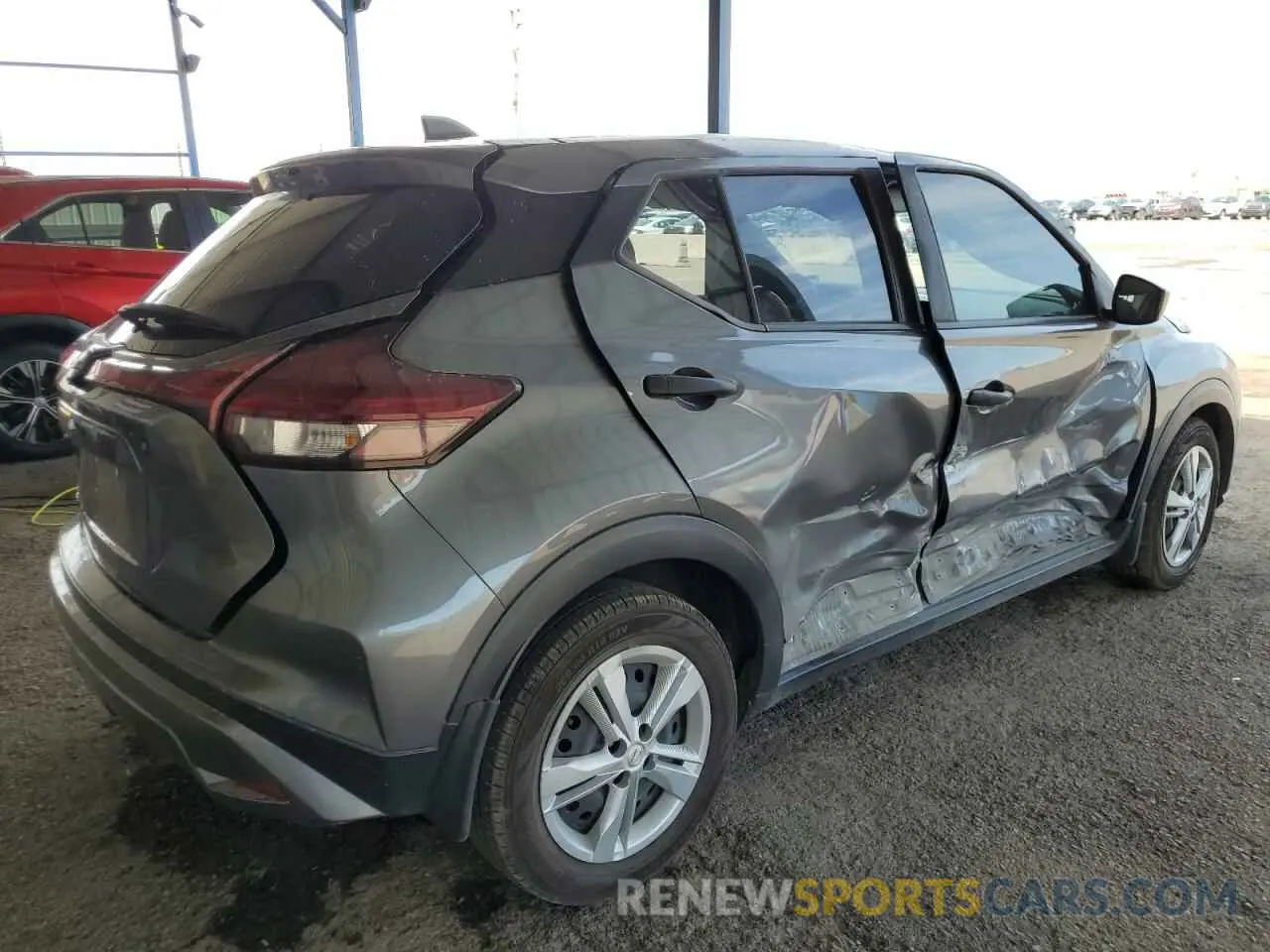 3 Photograph of a damaged car 3N1CP5BV9NL485184 NISSAN KICKS 2022