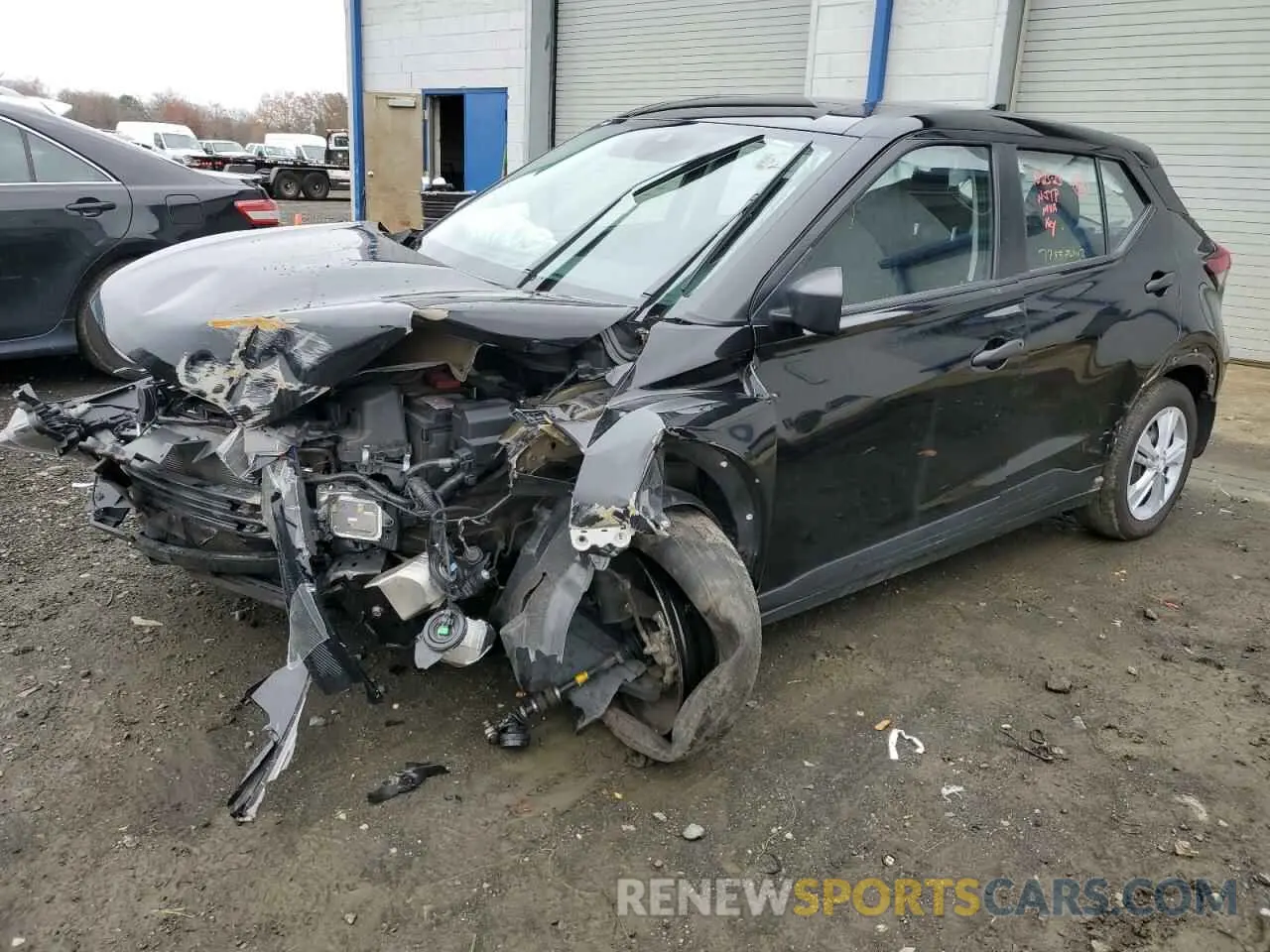 1 Photograph of a damaged car 3N1CP5BV9NL497299 NISSAN KICKS 2022