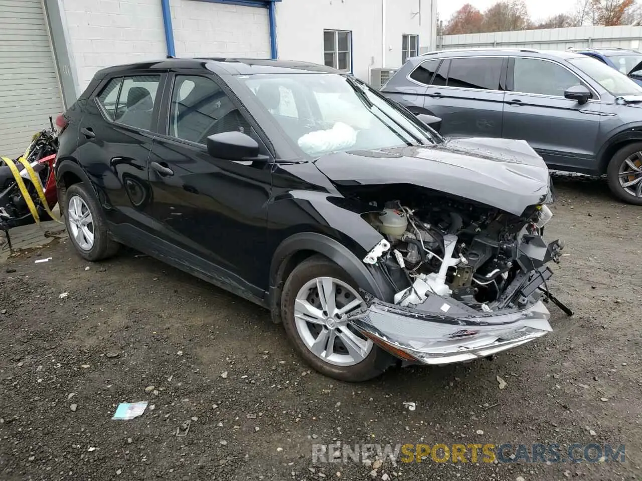 4 Photograph of a damaged car 3N1CP5BV9NL497299 NISSAN KICKS 2022