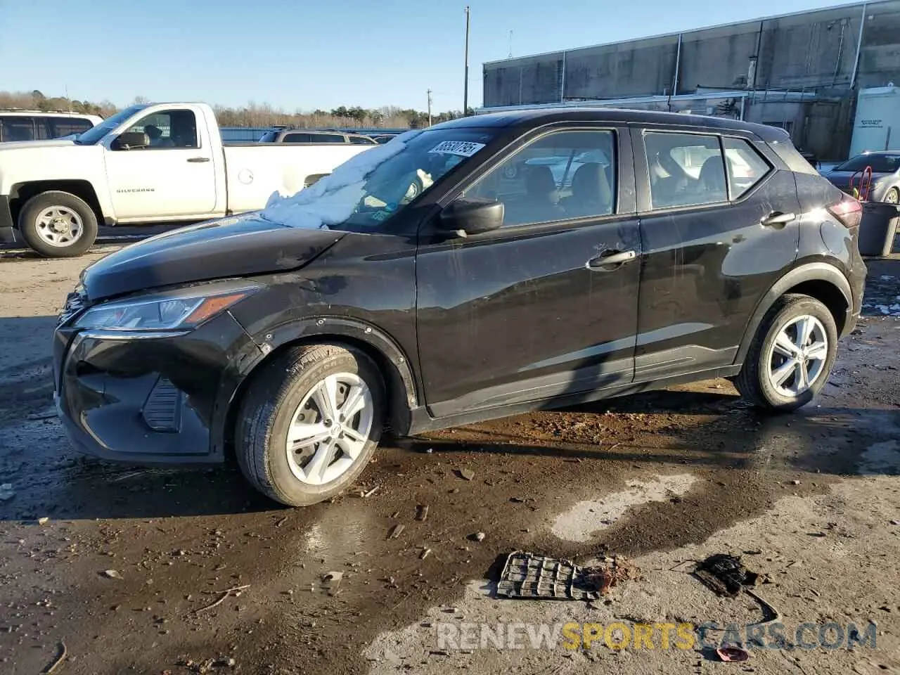 1 Photograph of a damaged car 3N1CP5BV9NL501223 NISSAN KICKS 2022