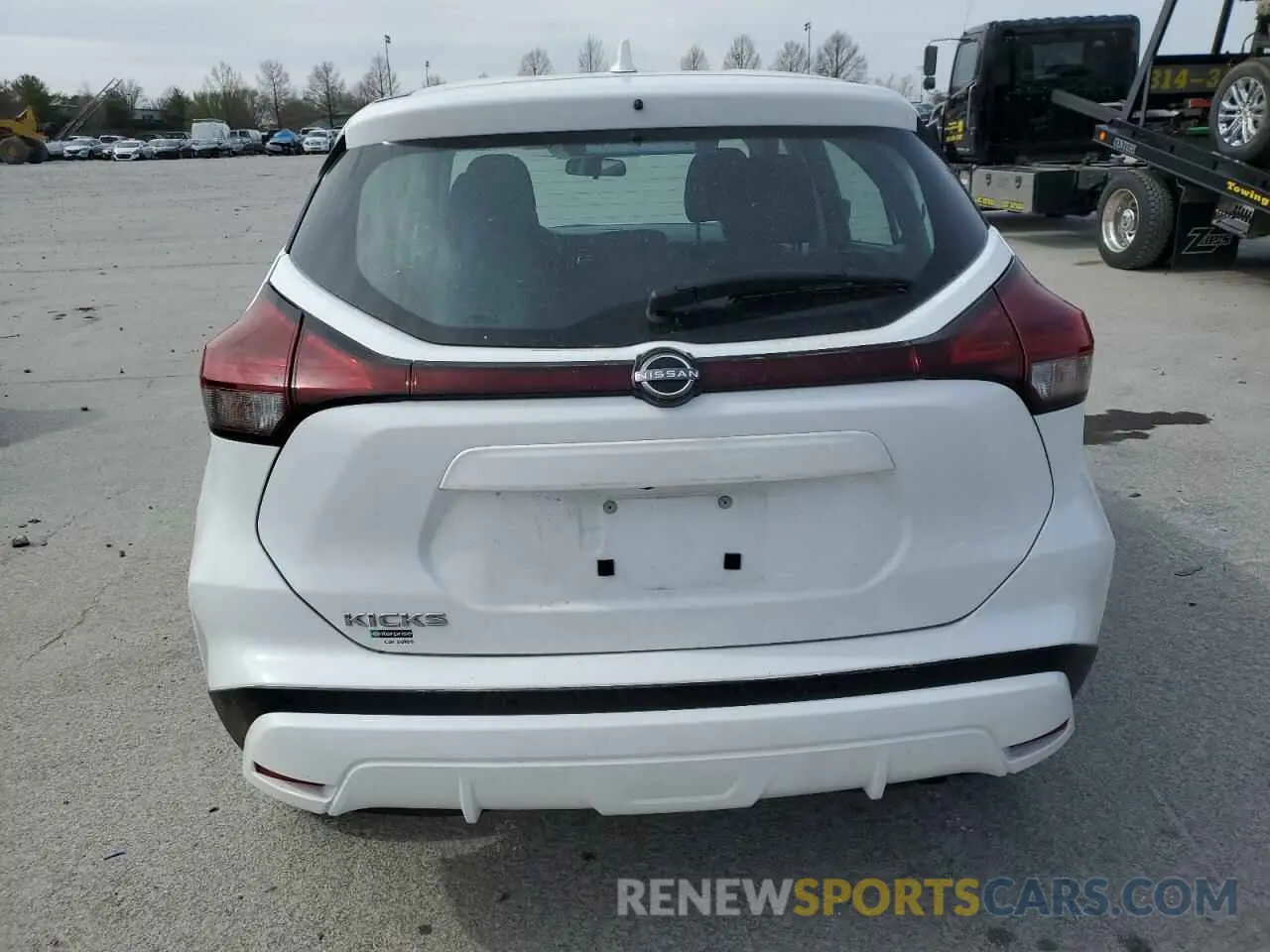 6 Photograph of a damaged car 3N1CP5BV9NL505210 NISSAN KICKS 2022
