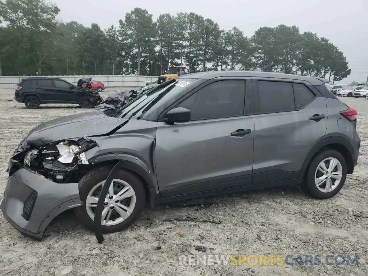 1 Photograph of a damaged car 3N1CP5BVXNL480205 NISSAN KICKS 2022
