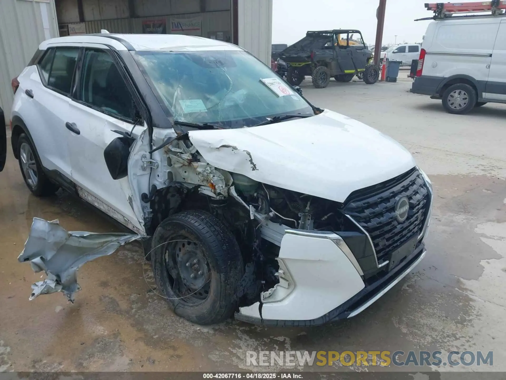 1 Photograph of a damaged car 3N1CP5BVXNL487512 NISSAN KICKS 2022