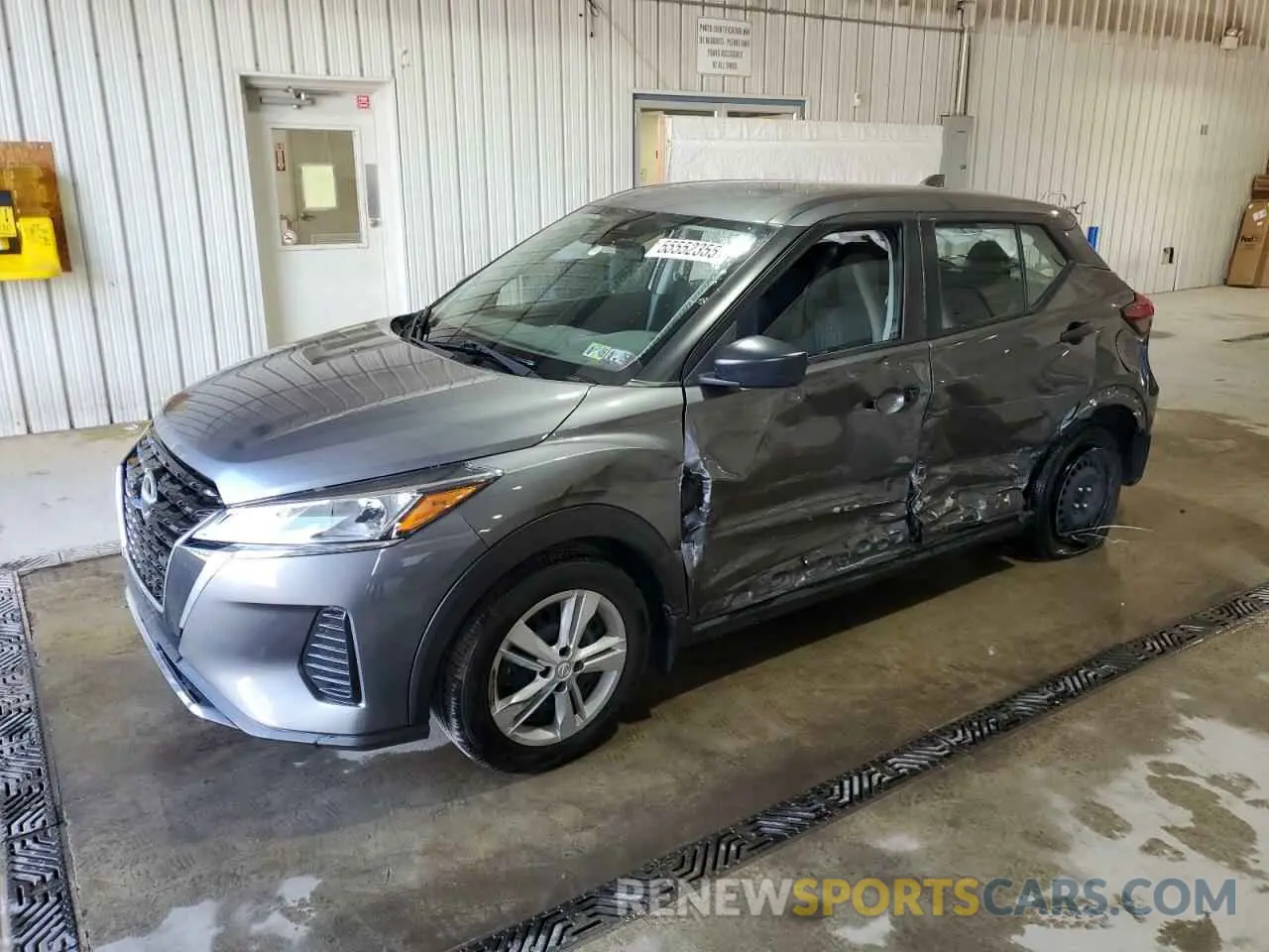 1 Photograph of a damaged car 3N1CP5BVXNL493178 NISSAN KICKS 2022