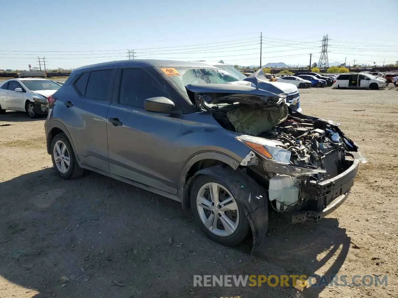 4 Photograph of a damaged car 3N1CP5BVXNL494511 NISSAN KICKS 2022