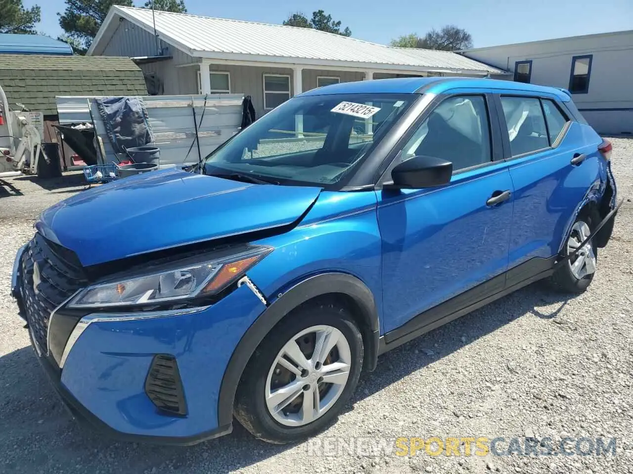 1 Photograph of a damaged car 3N1CP5BVXNL495027 NISSAN KICKS 2022
