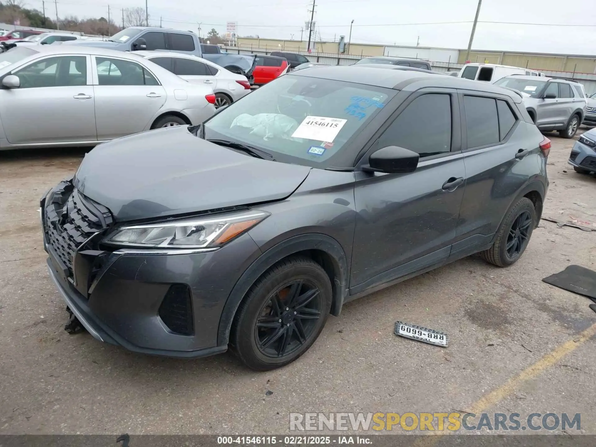 2 Photograph of a damaged car 3N1CP5BVXNL497389 NISSAN KICKS 2022